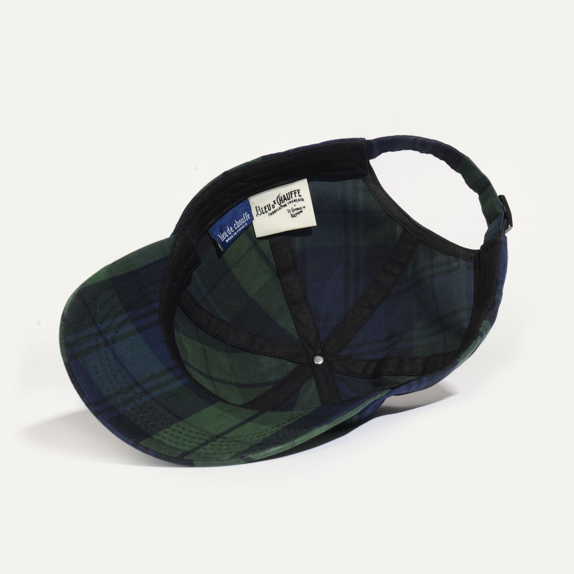 Gaspard Cap - Tartan Navy Blue (image n°8)