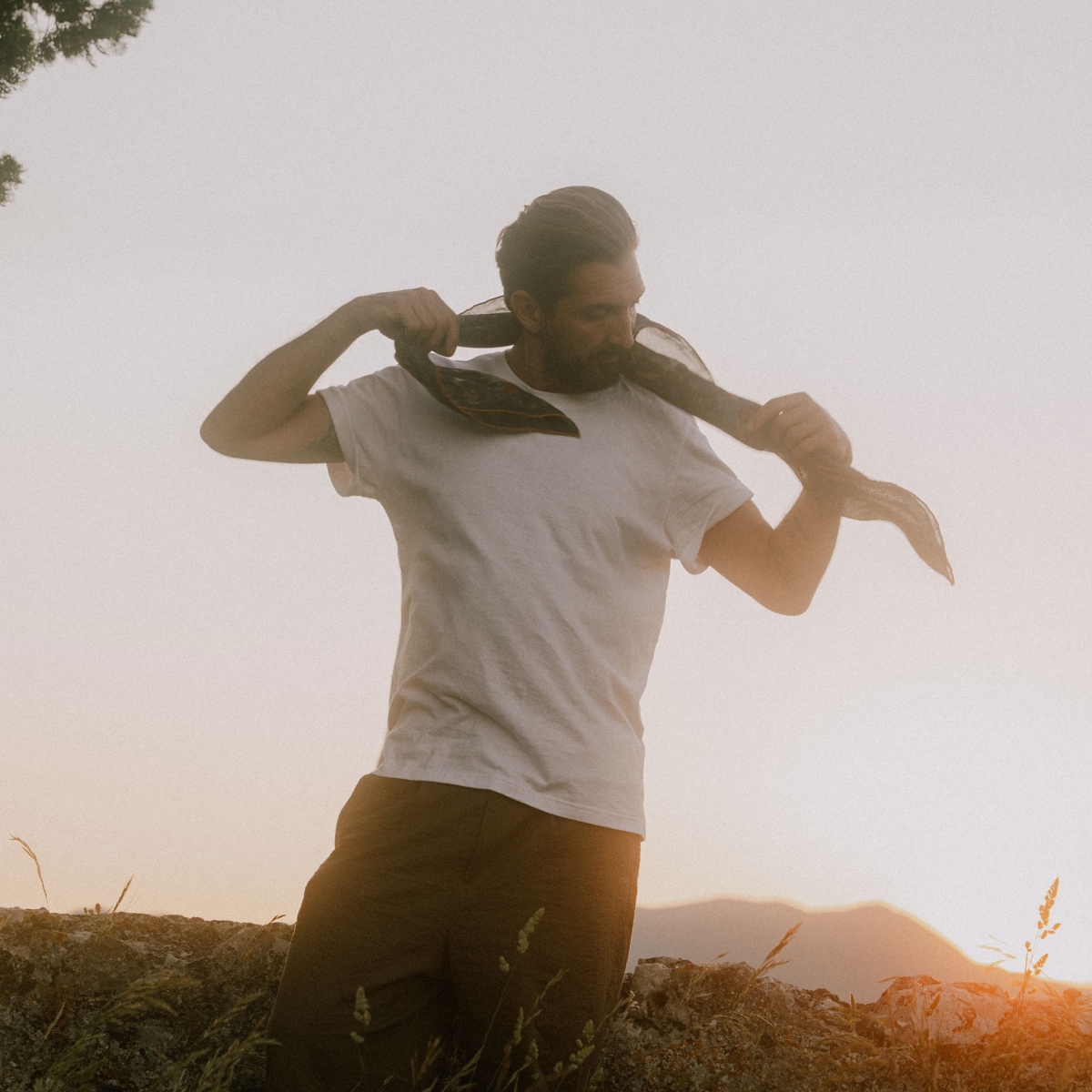 Das MWC Baumwoll Hanf T Shirt - Weiß (image n°7)