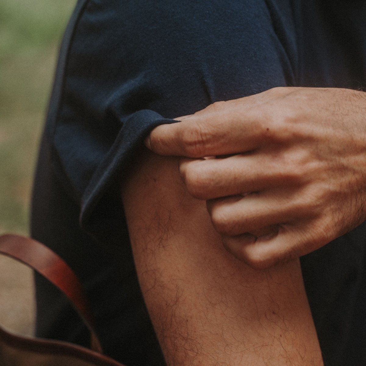 Le T Shirt chanvre coton MWC - Navy (image n°4)