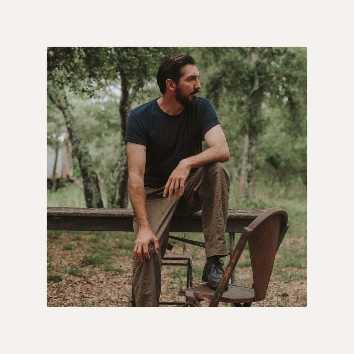 Das MWC Baumwoll Hanf T Shirt - Marineblau (image n°2)