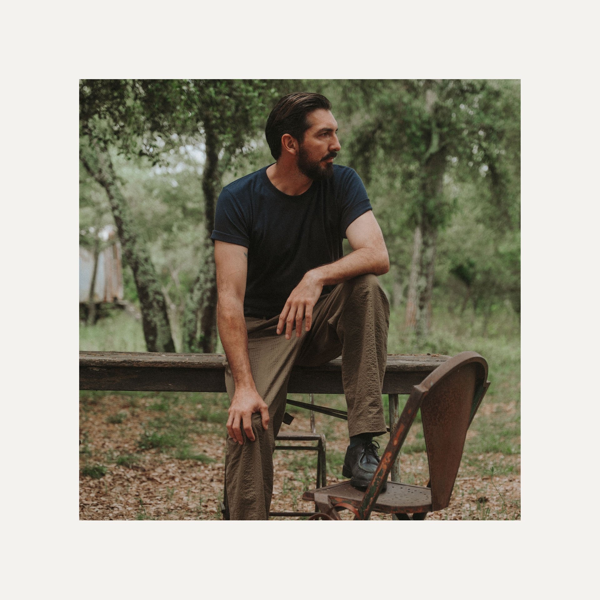 Le T Shirt chanvre coton MWC - Navy (image n°2)