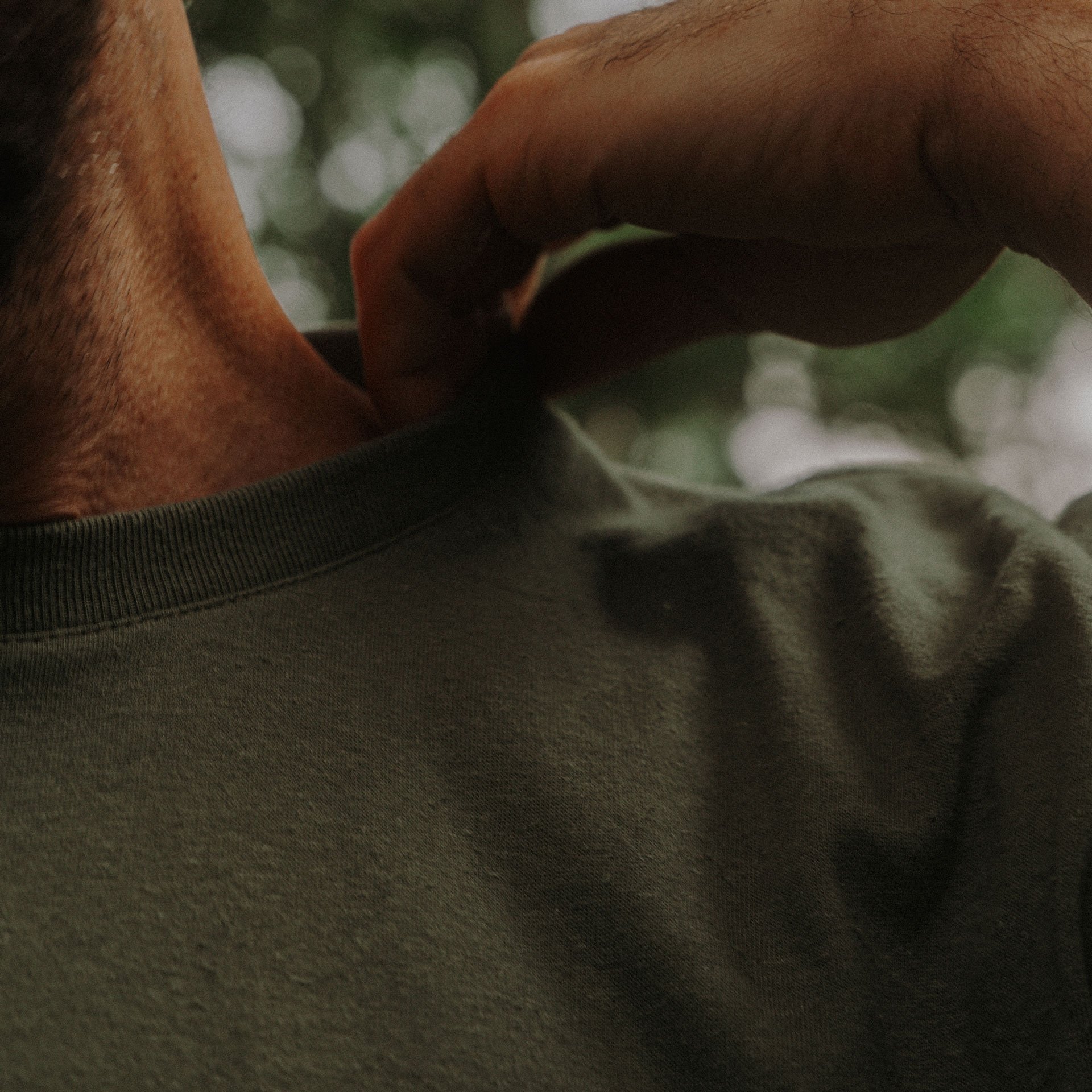 The MWC cotton hemp T Shirt - Khaki (image n°5)