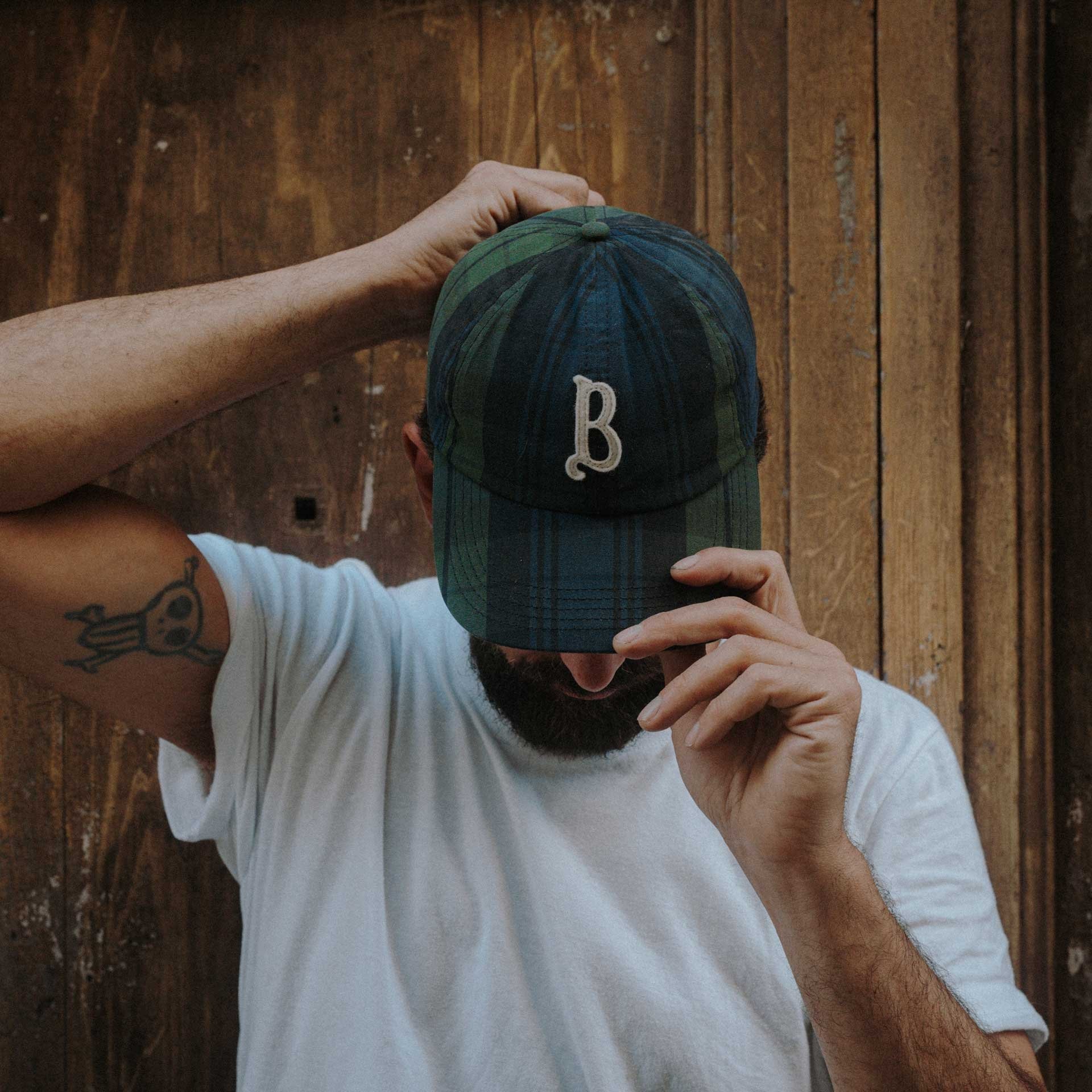Gaspard Cap - Tartan Navy Blue (image n°5)