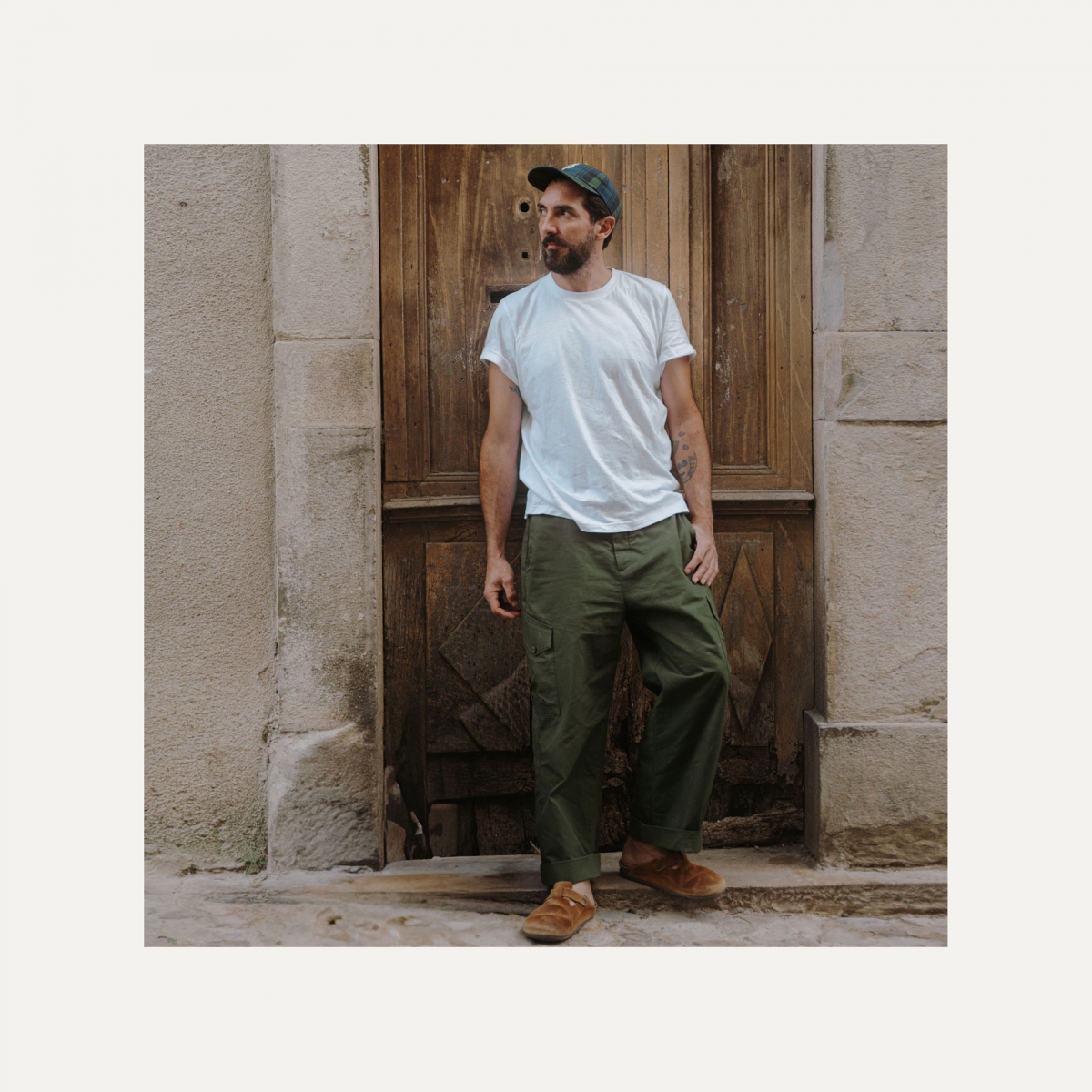 Das MWC Baumwoll Hanf T Shirt - Weiß (image n°2)