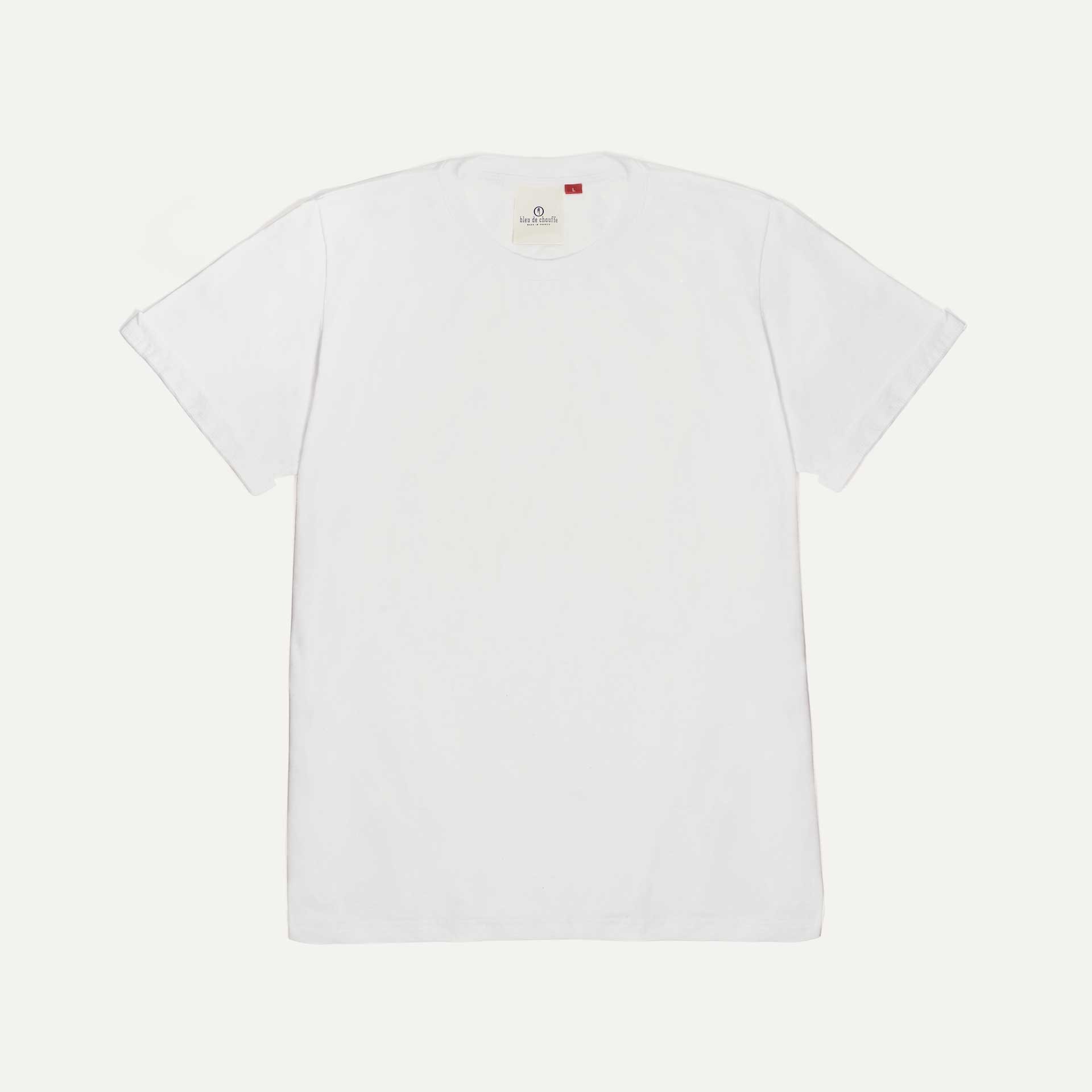 Le T Shirt chanvre coton MWC - Blanc (image n°1)