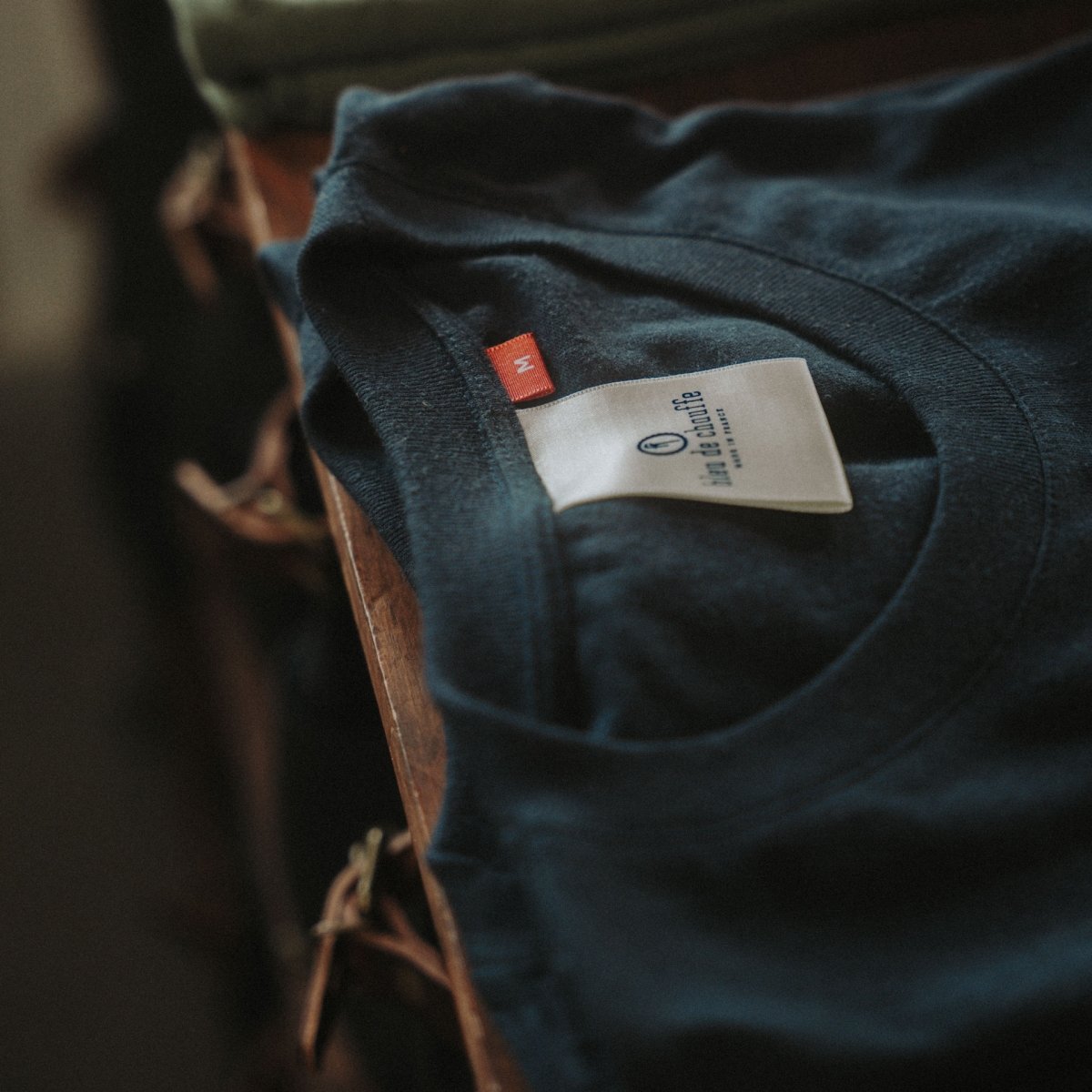 Le T Shirt chanvre coton MWC - Navy (image n°7)