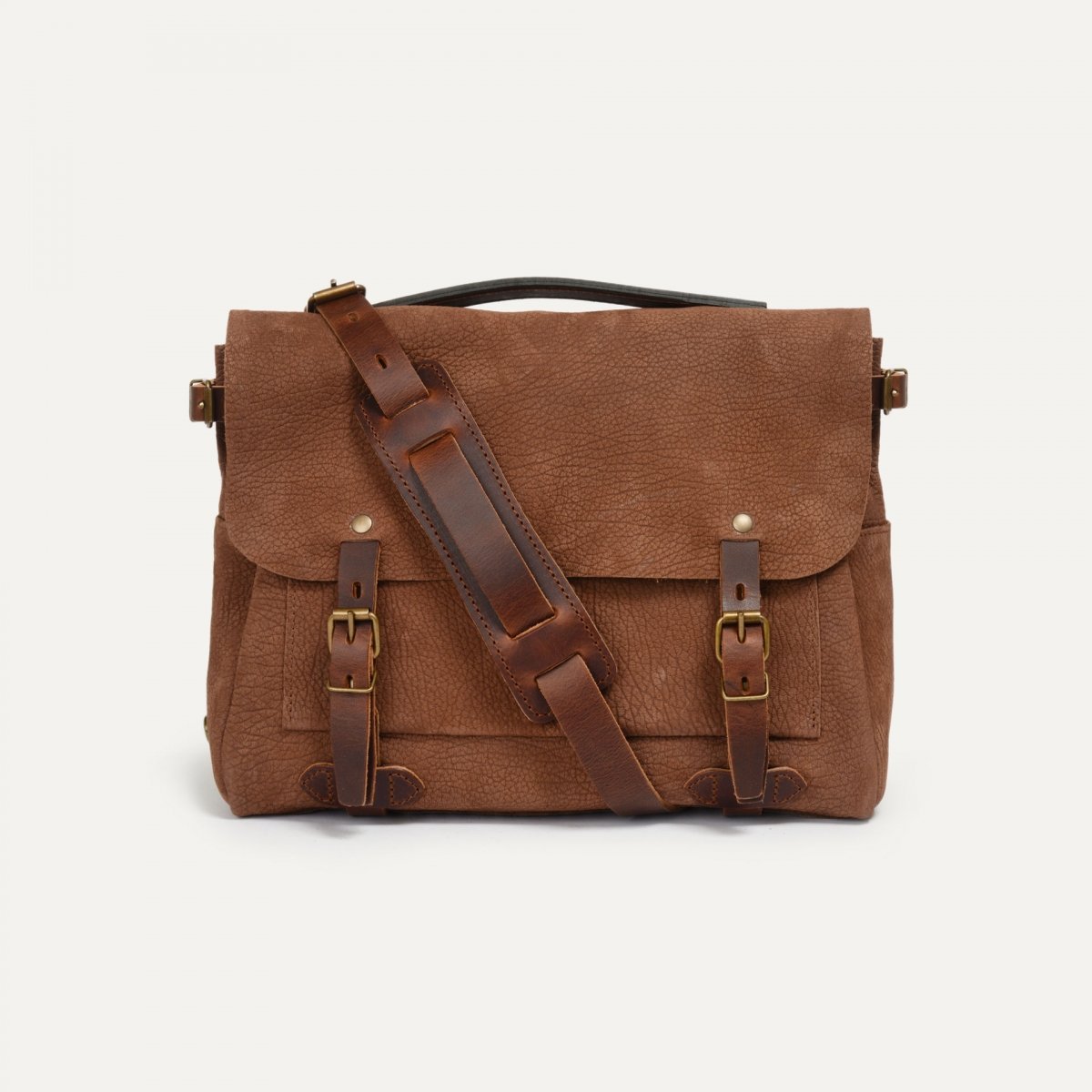 Sac Postier Eclair S - Soft Marron (image n°1)