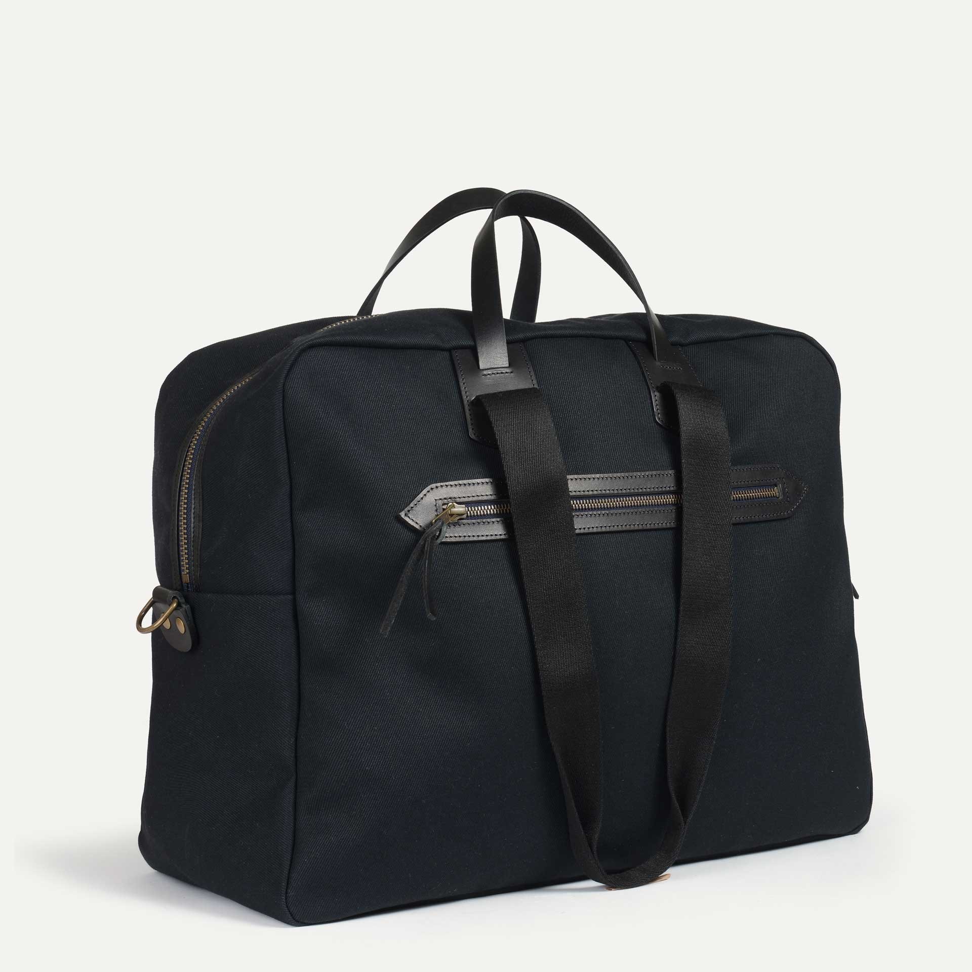 Missak aviator travel bag - Black BM (image n°1)