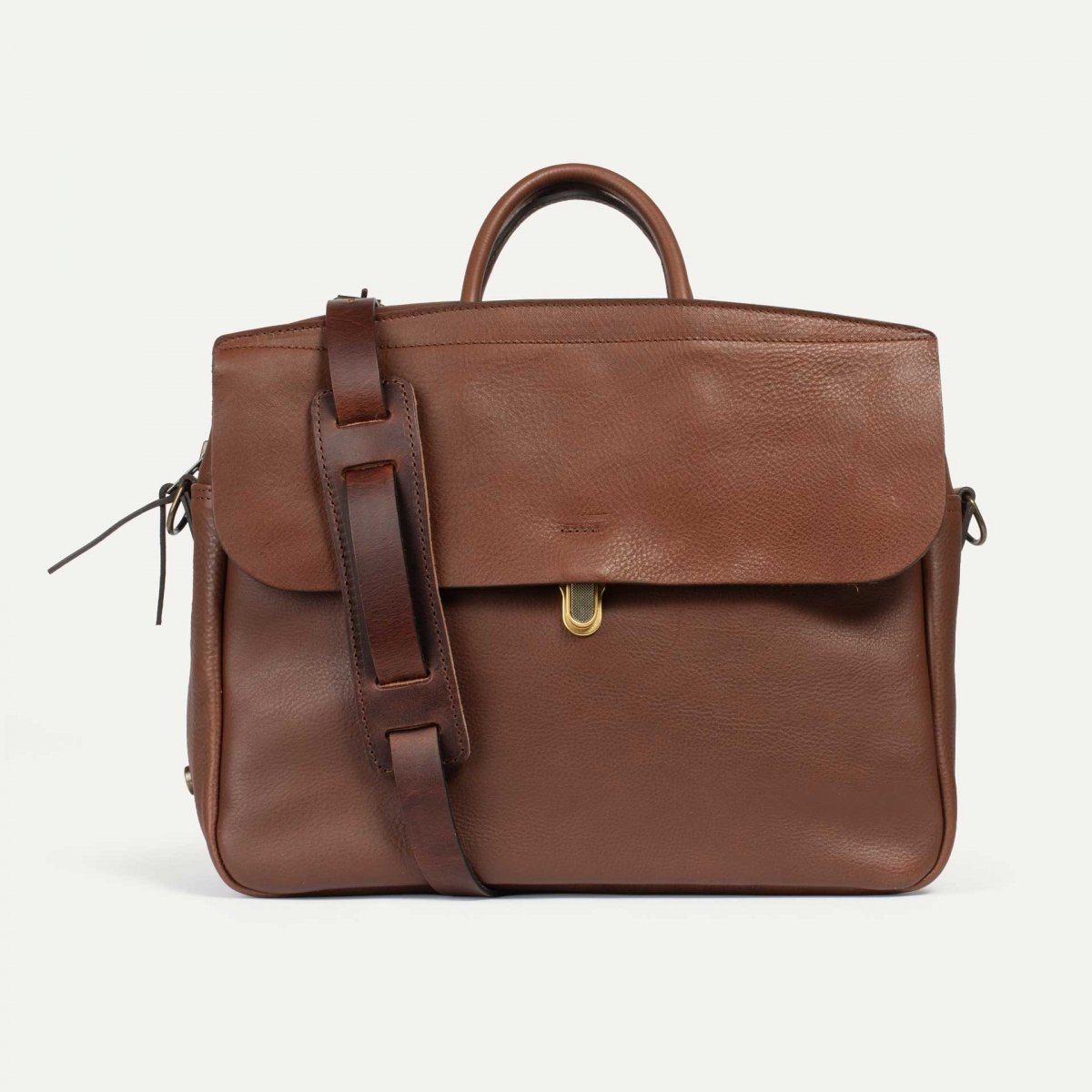 Zeppo Solo Business bag - Amber Brown / E Pure (image n°2)