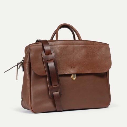 Sac Business Zeppo Solo - Brun ambré