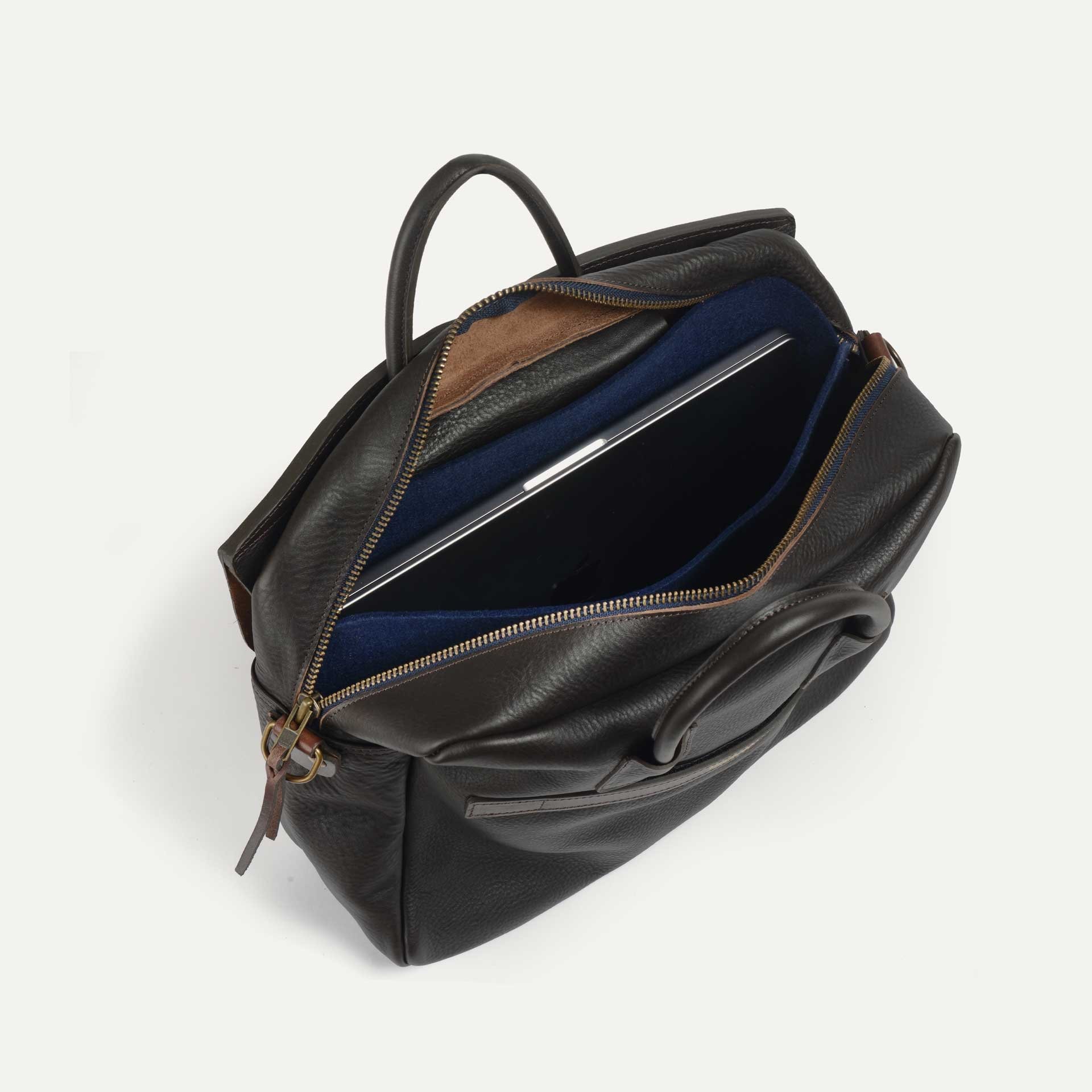 Sac Business Zeppo Solo - Marron Brun (image n°5)