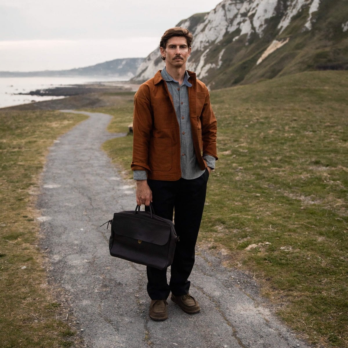 Sac Business Zeppo Solo - Gris (image n°9)