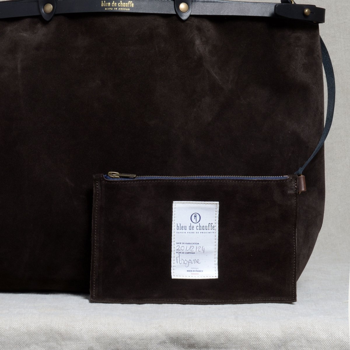 Adèle tote bag - Dark Brown (image n°4)