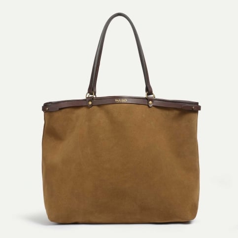 Adèle XL shopping bag - Hazelnut Brown