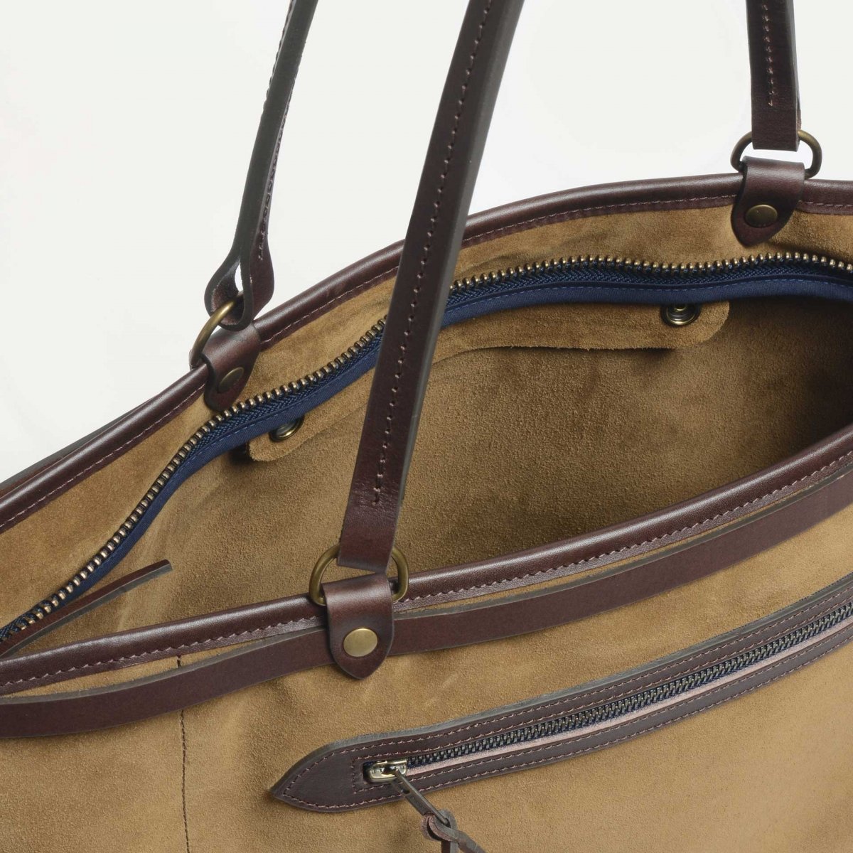 Cabas Adèle XL - Marron Noisette (image n°5)