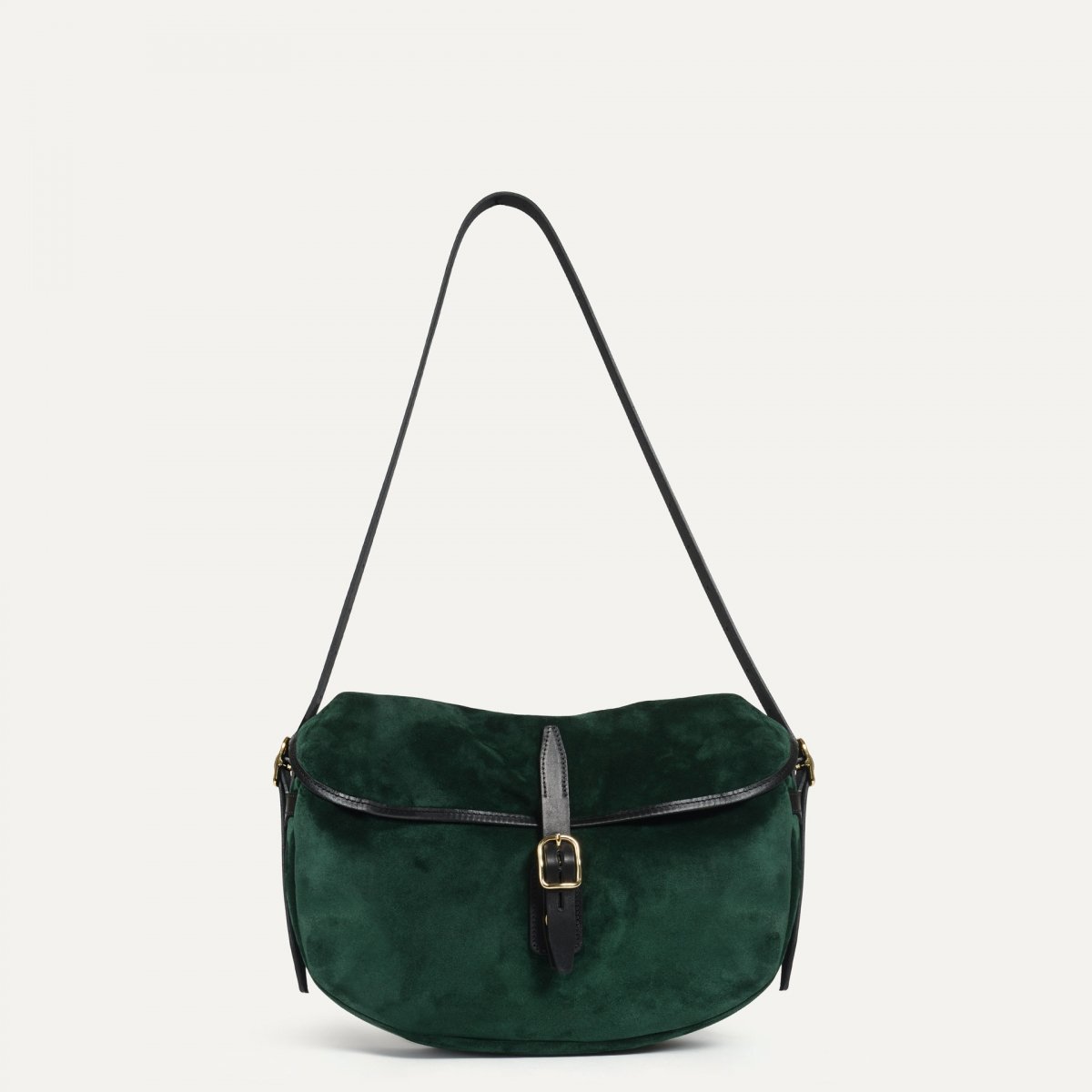 Margot half moon fisherman's bag - Dark green (image n°2)