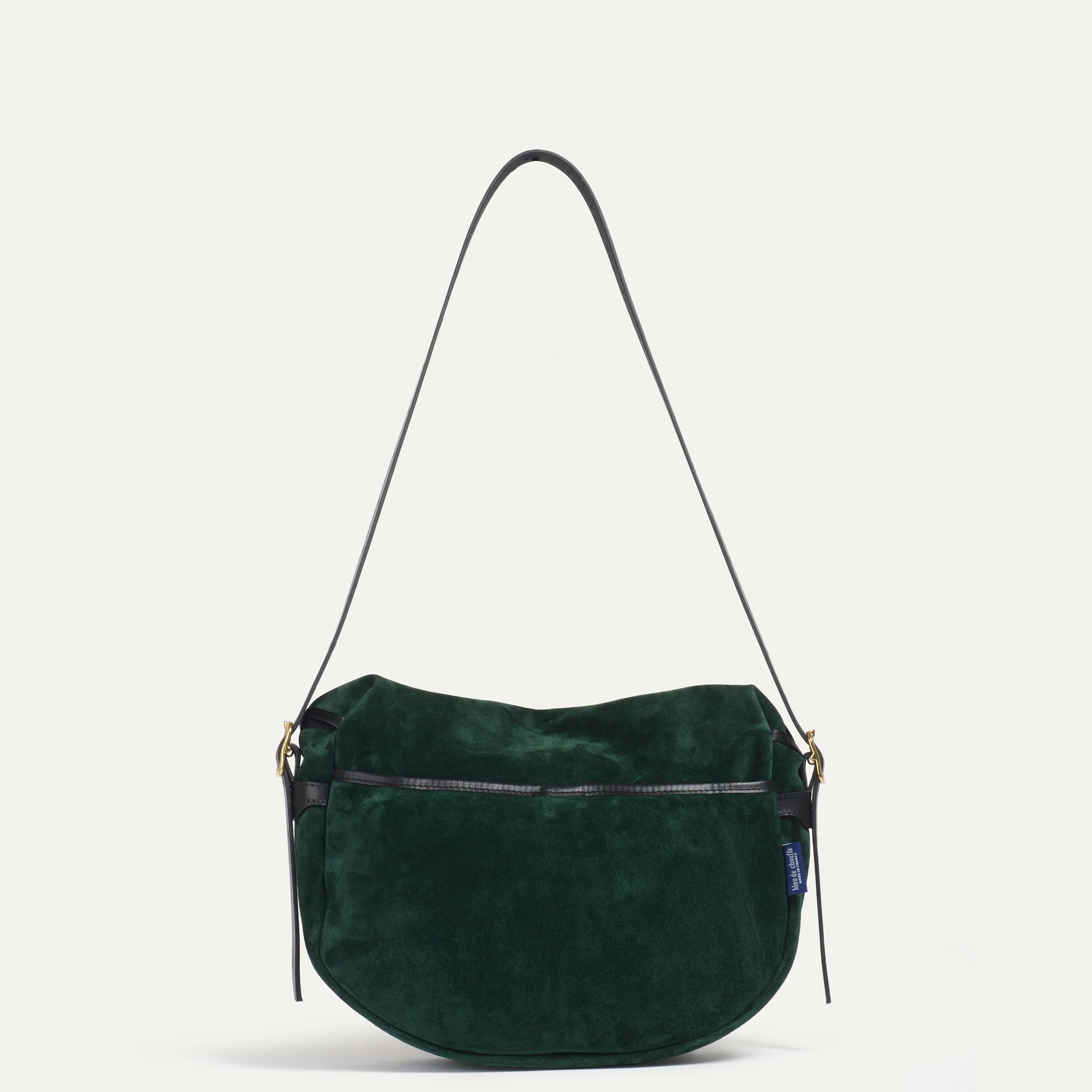 Margot half moon fisherman's bag - Dark green (image n°3)