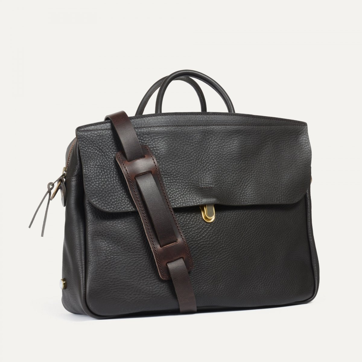 Sac Business Zeppo Solo - Marron Brun (image n°1)