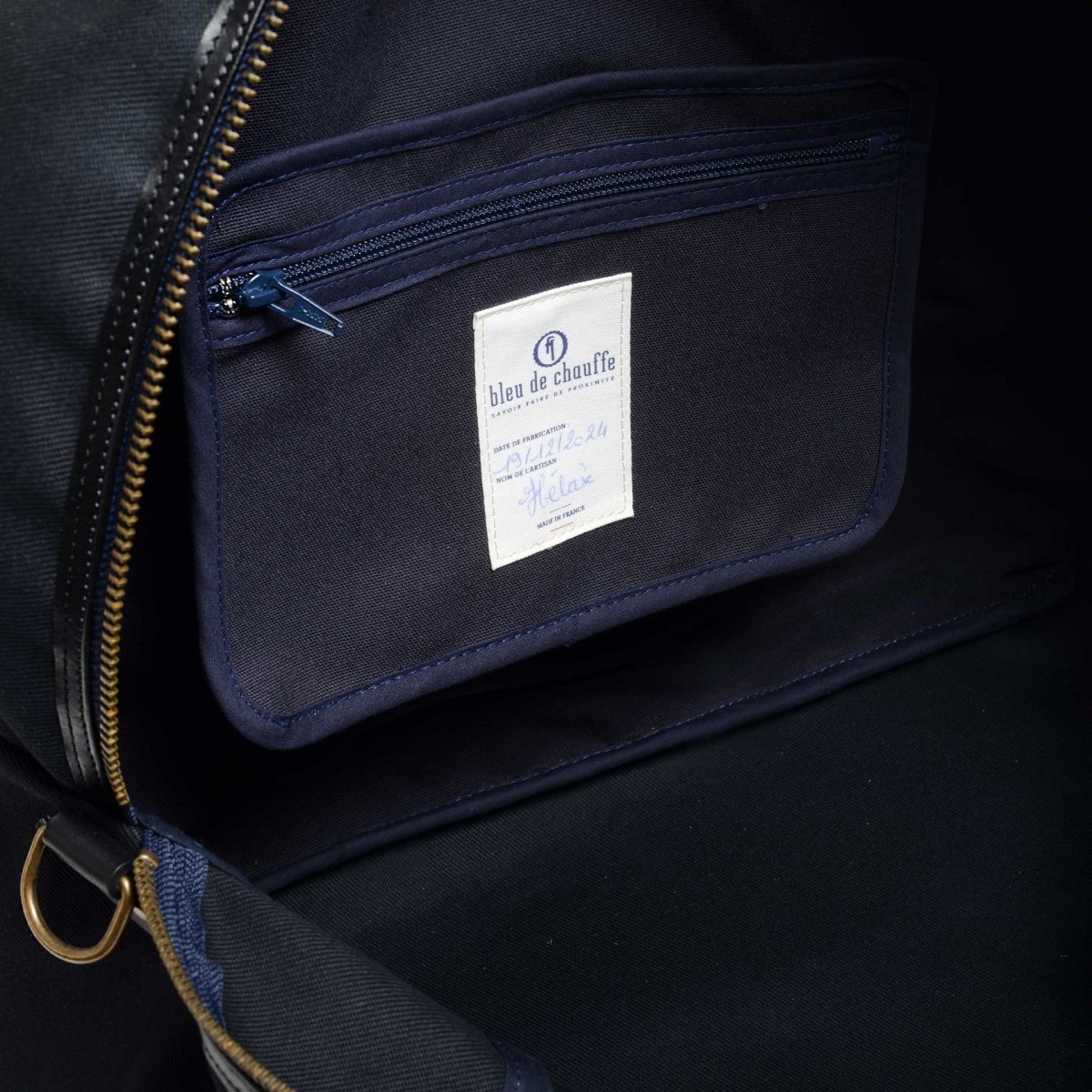 Missak aviator travel bag - Black BM (image n°5)