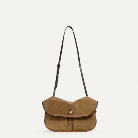 Soft musette S Janice - Marron Noisette
