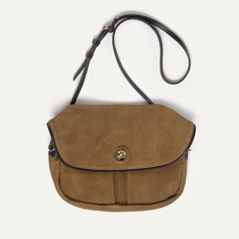 Soft musette S Janice - Hazelnut brown