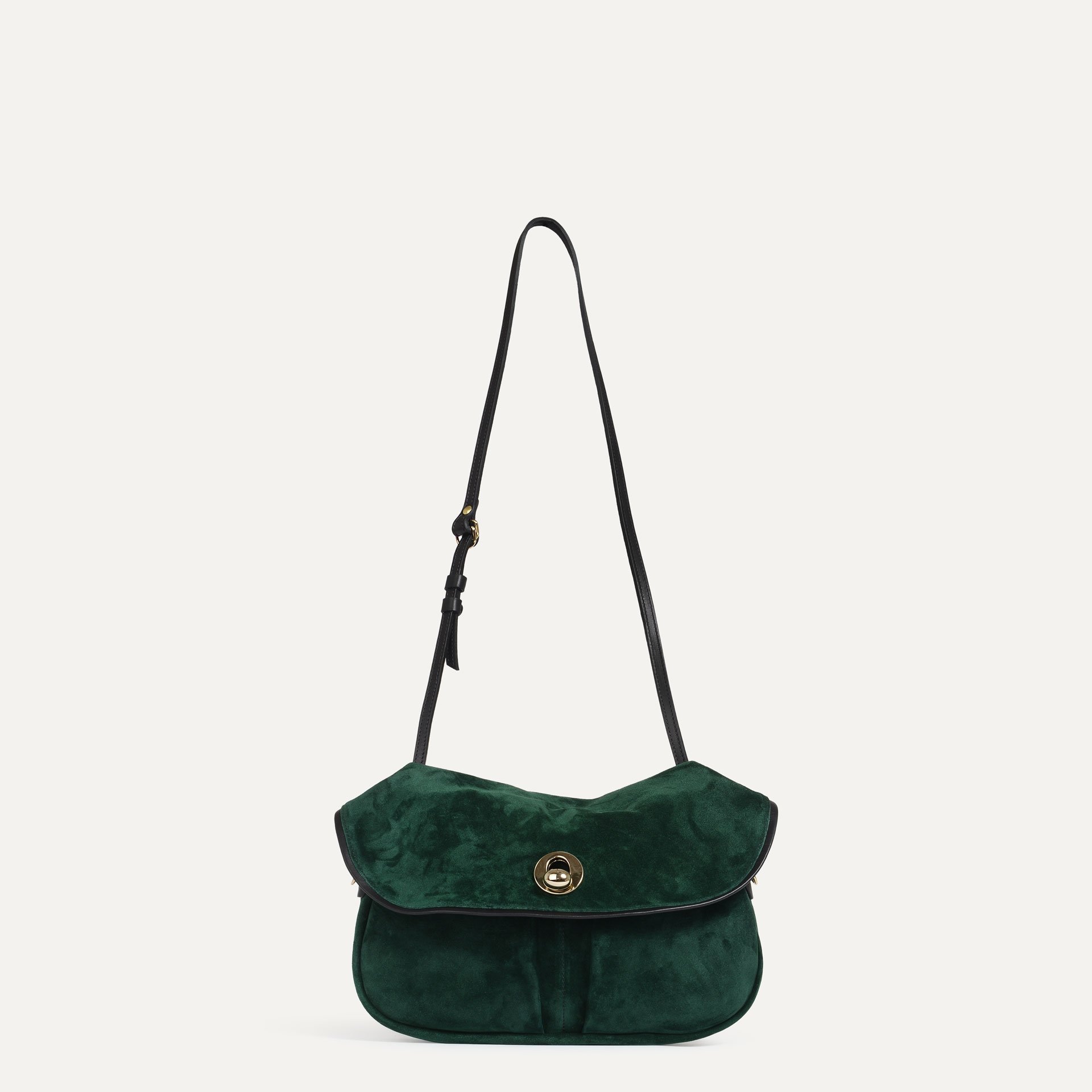 Soft musette S Janice - Vert Foncé (image n°2)