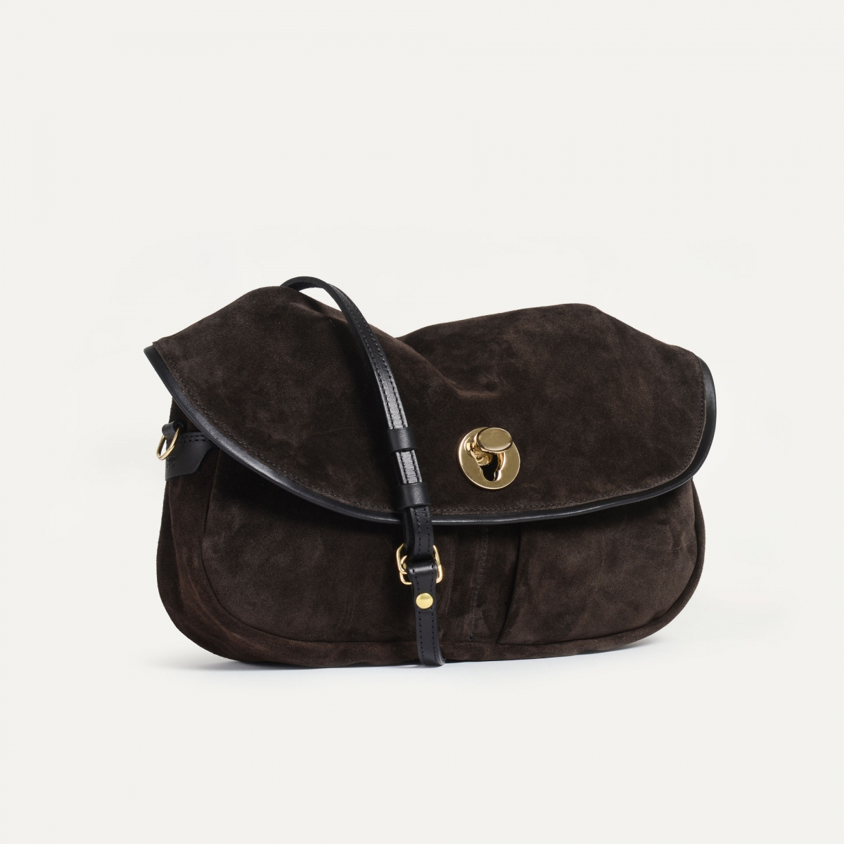 Soft musette S Janice - Dunkelbraun (image n°4)