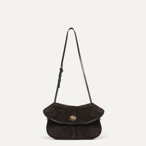 Soft musette S Janice - Marron Foncé