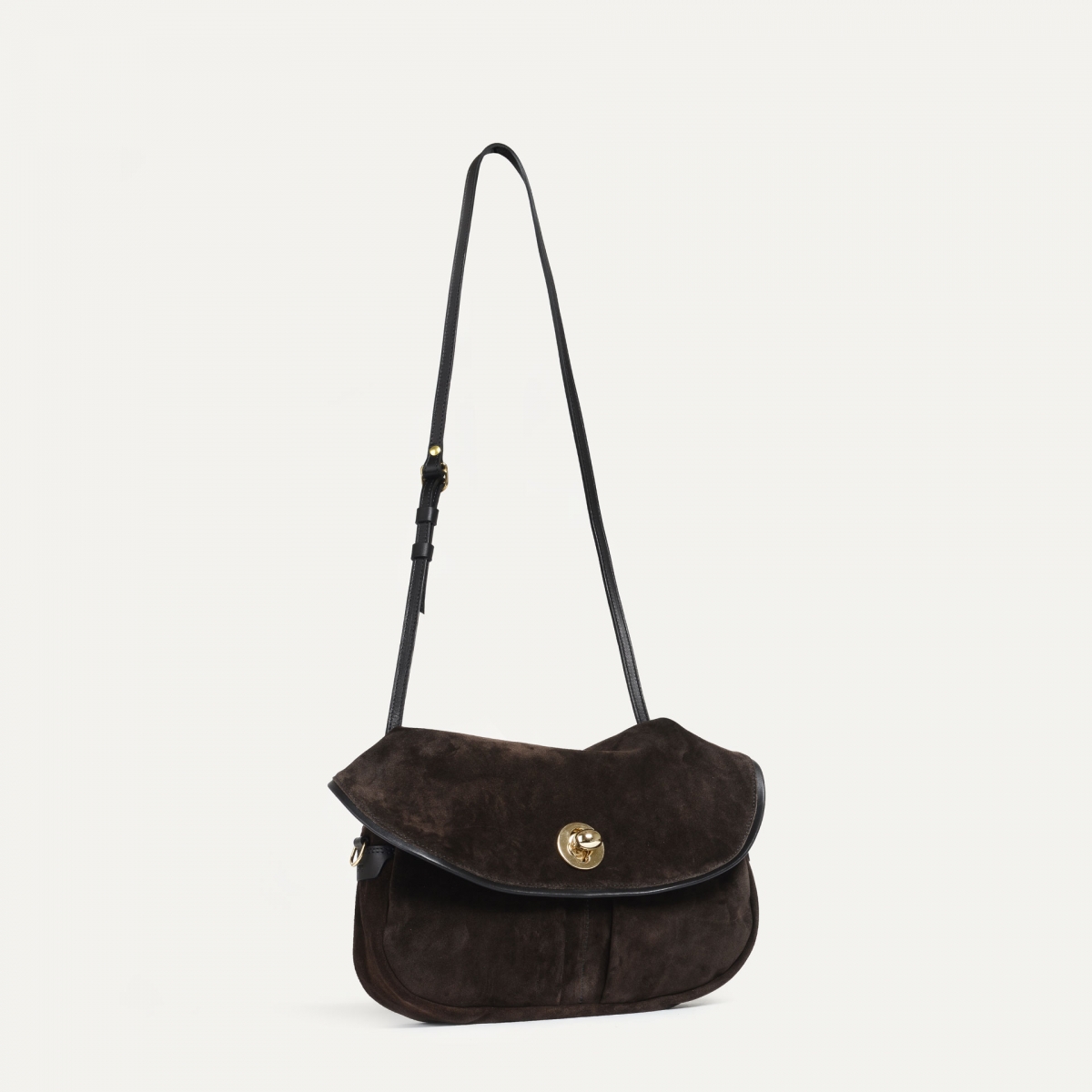 Soft musette S Janice - Dunkelbraun (image n°5)