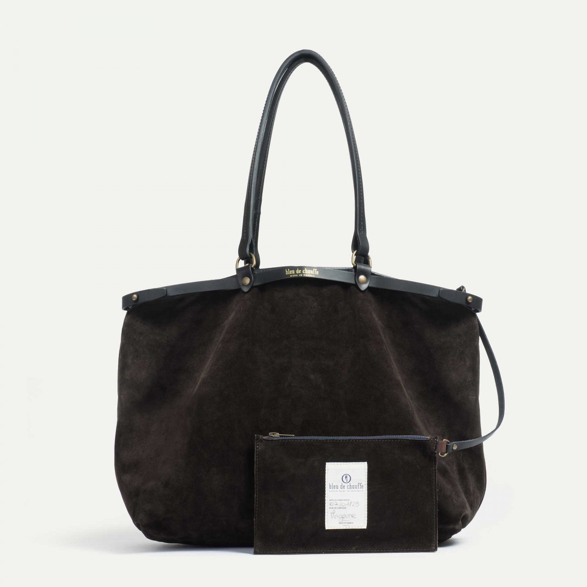 Adèle tote bag - Dark Brown (image n°1)