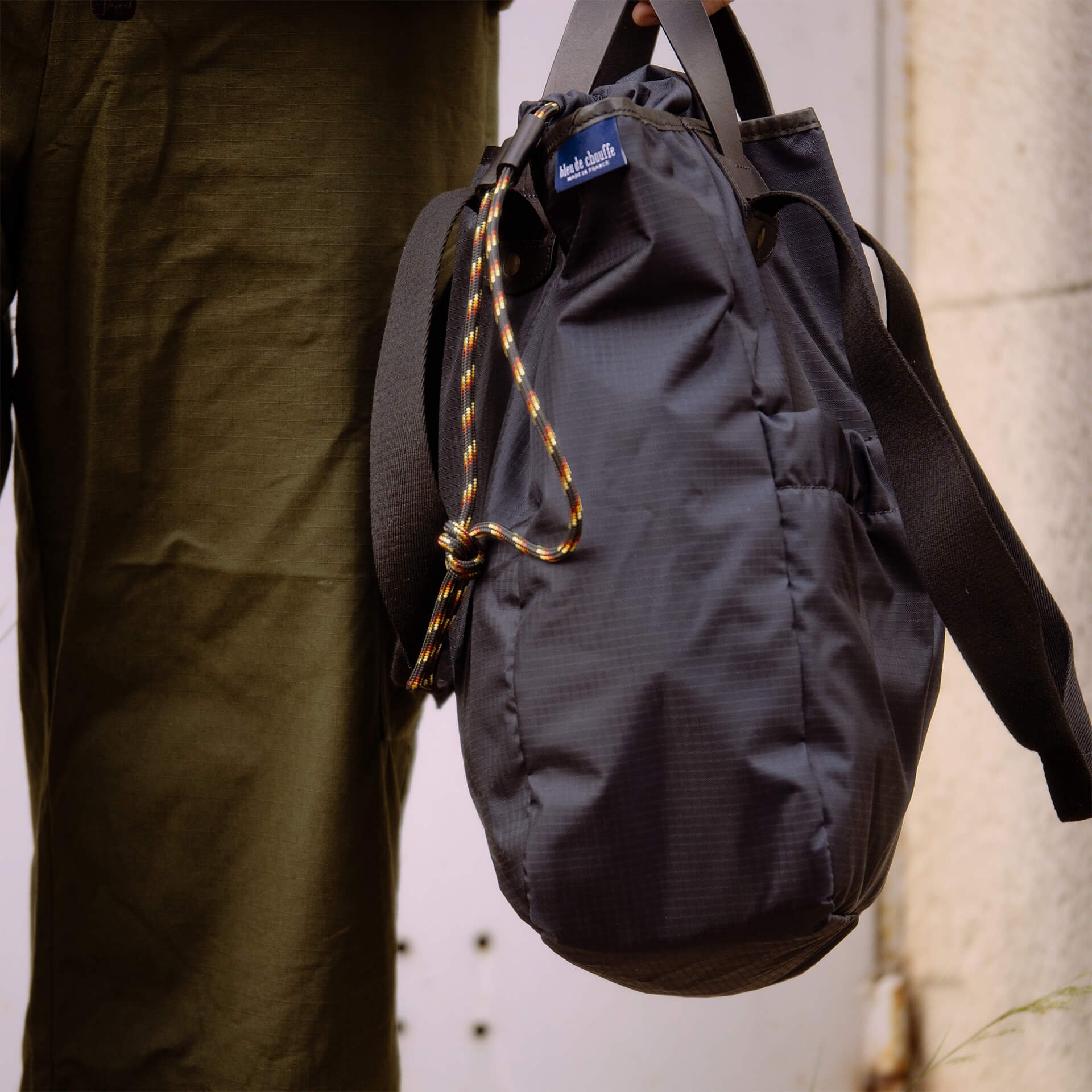 Paraglyde Tote - Marineblau / Schwarz (image n°7)