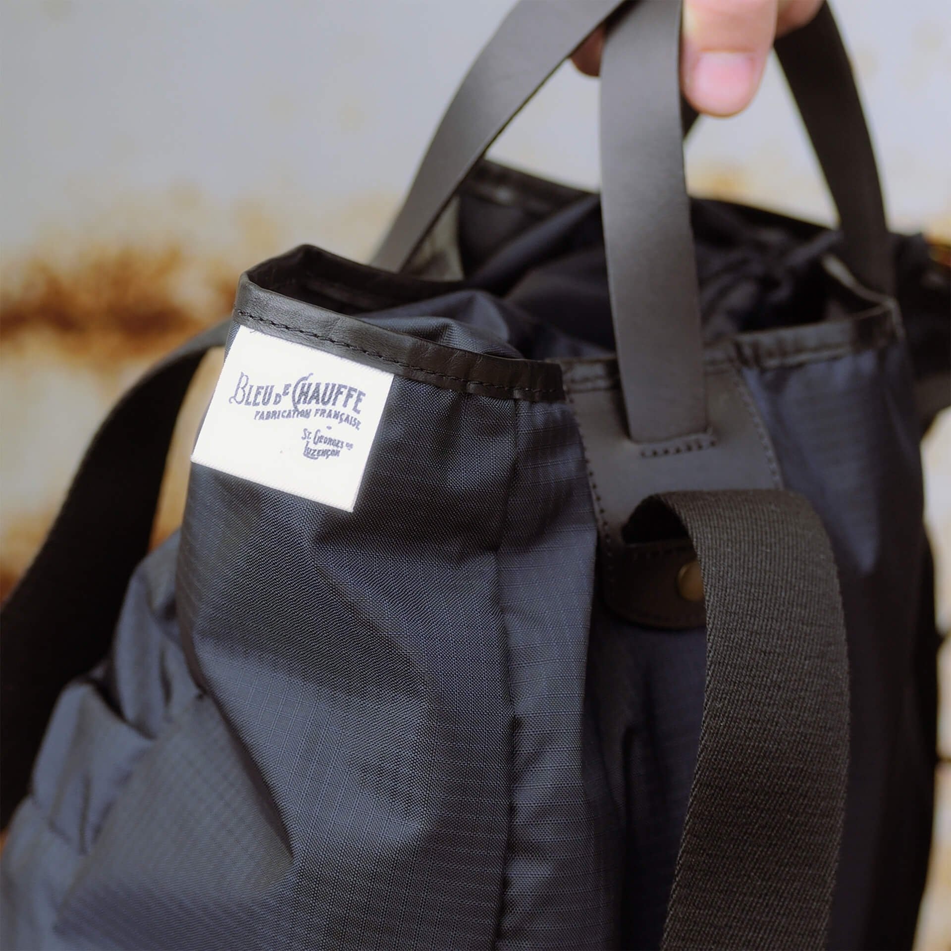 Paraglyde Tote - Marineblau / Schwarz (image n°8)