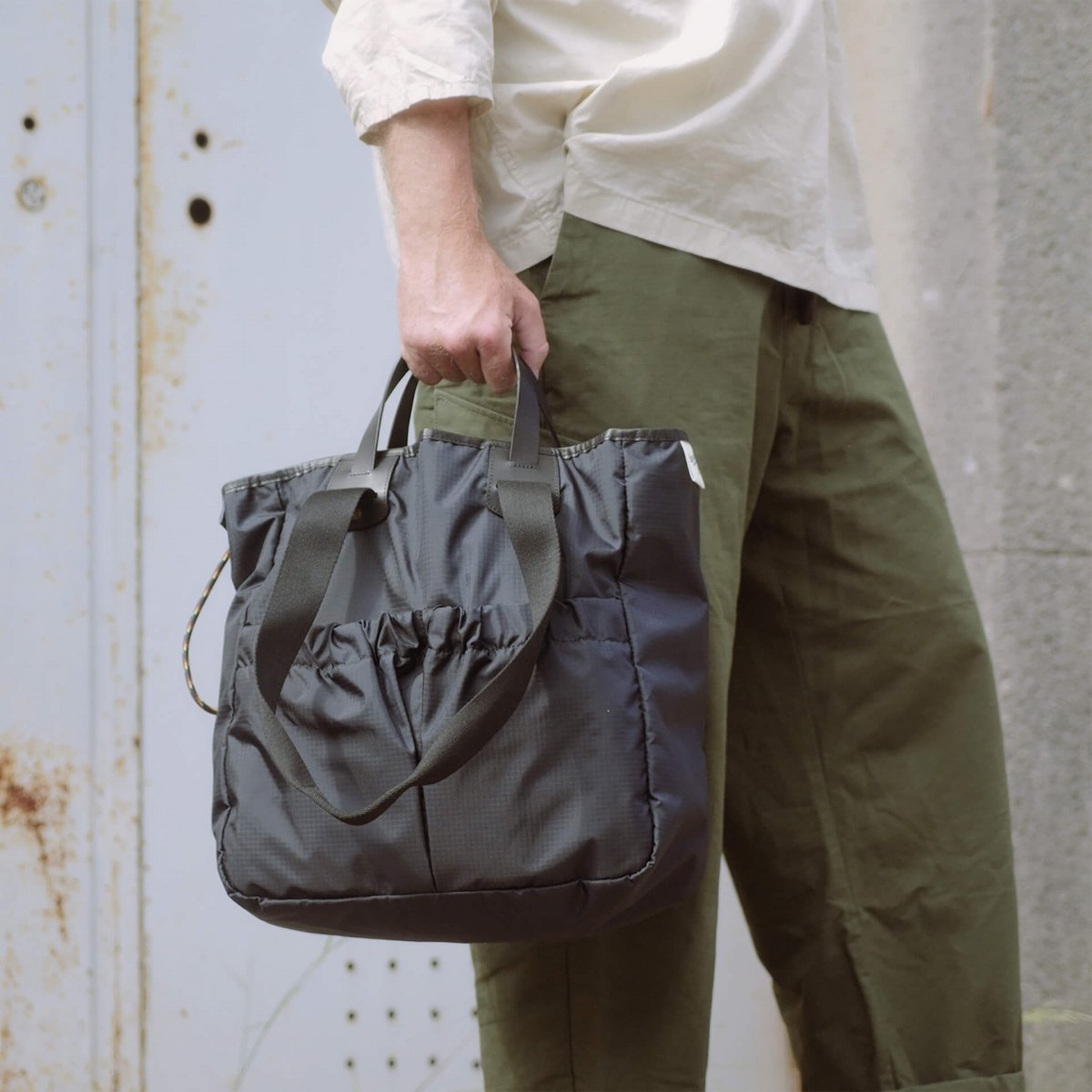 Paraglyde Tote Bag - Navy / Black  (image n°4)