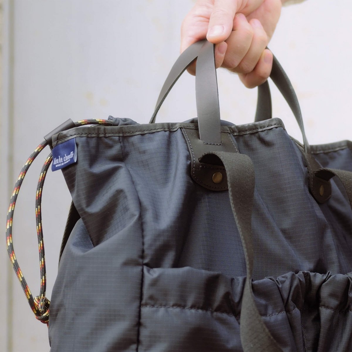 Paraglyde Tote Bag - Navy / Black  (image n°6)