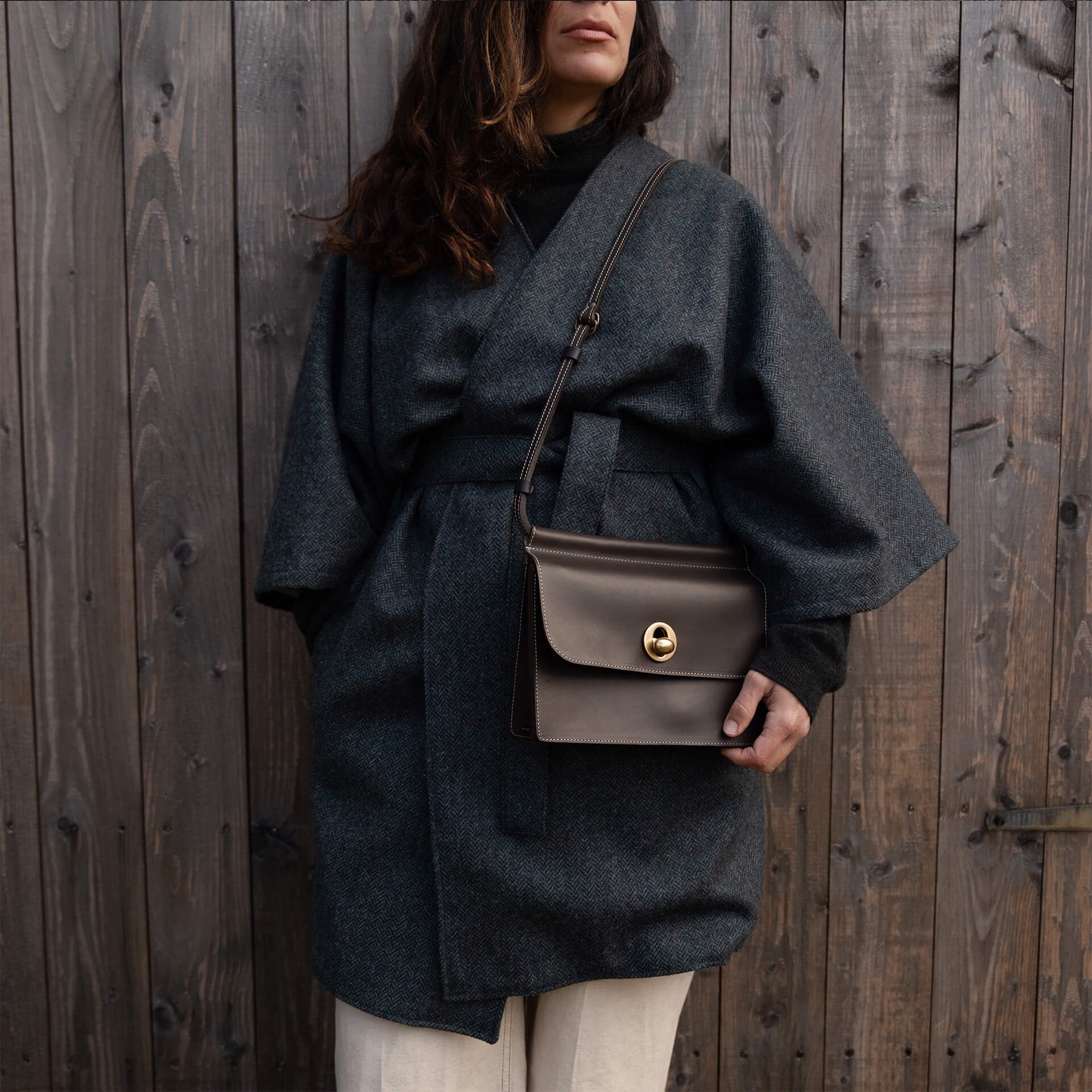 Pochette Sacoche - Gris (image n°6)