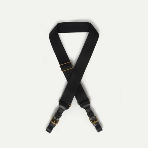 Abnehmbarer Schulterriemen woody business - Schwarz/Schwarz