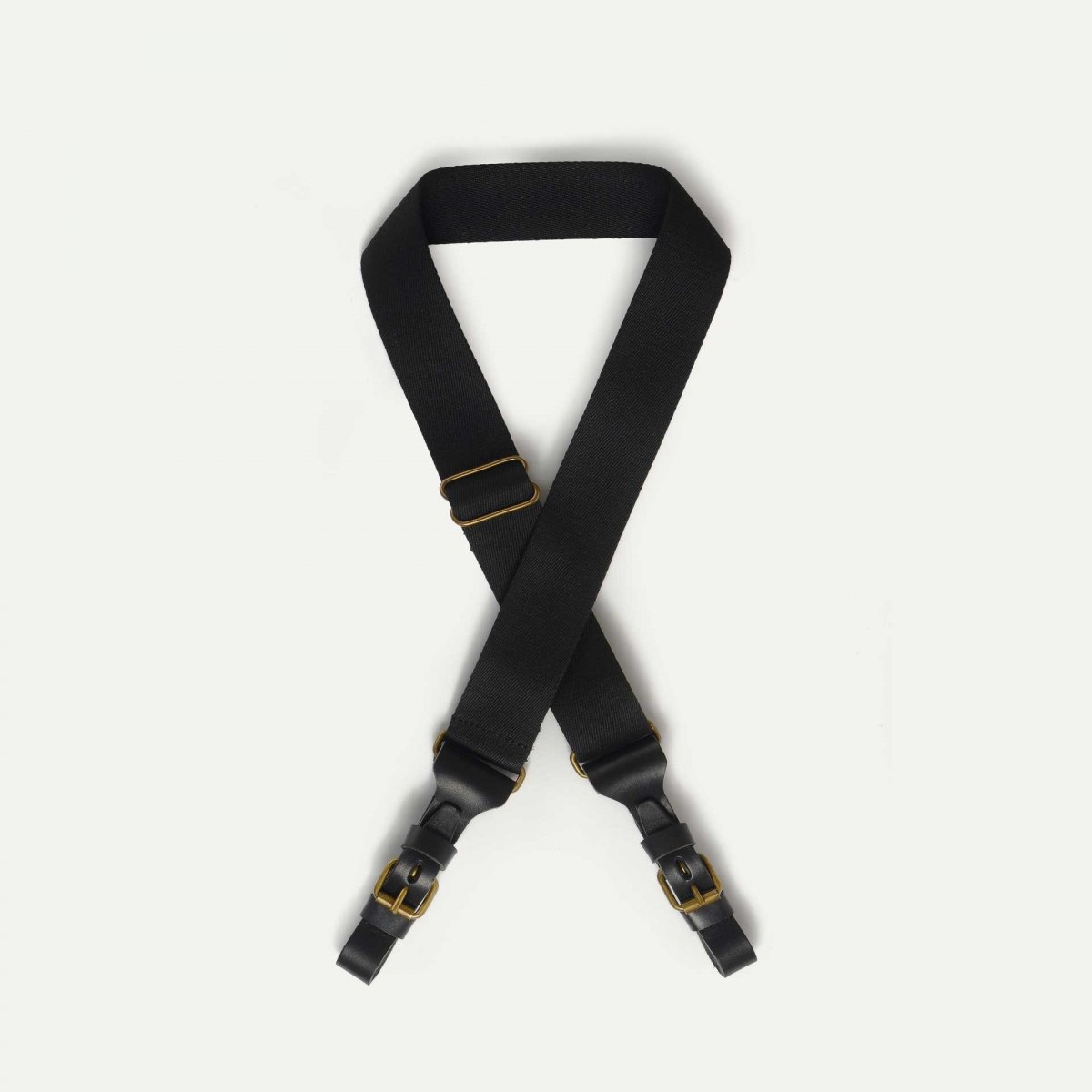 Woody business removable Backpack Strap - Black/Black (image n°1)