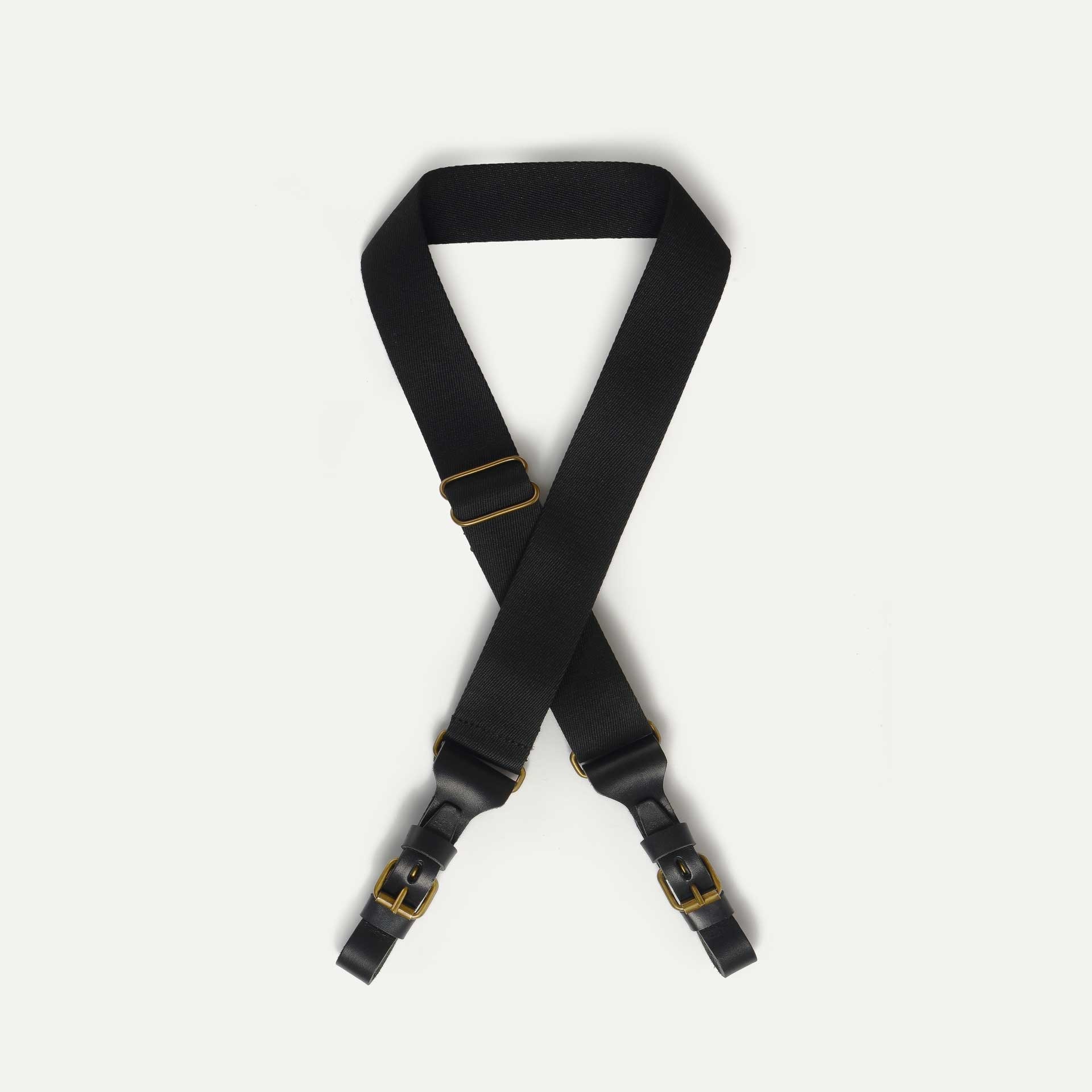 Woody business removable Backpack Strap - Black/Black (image n°1)