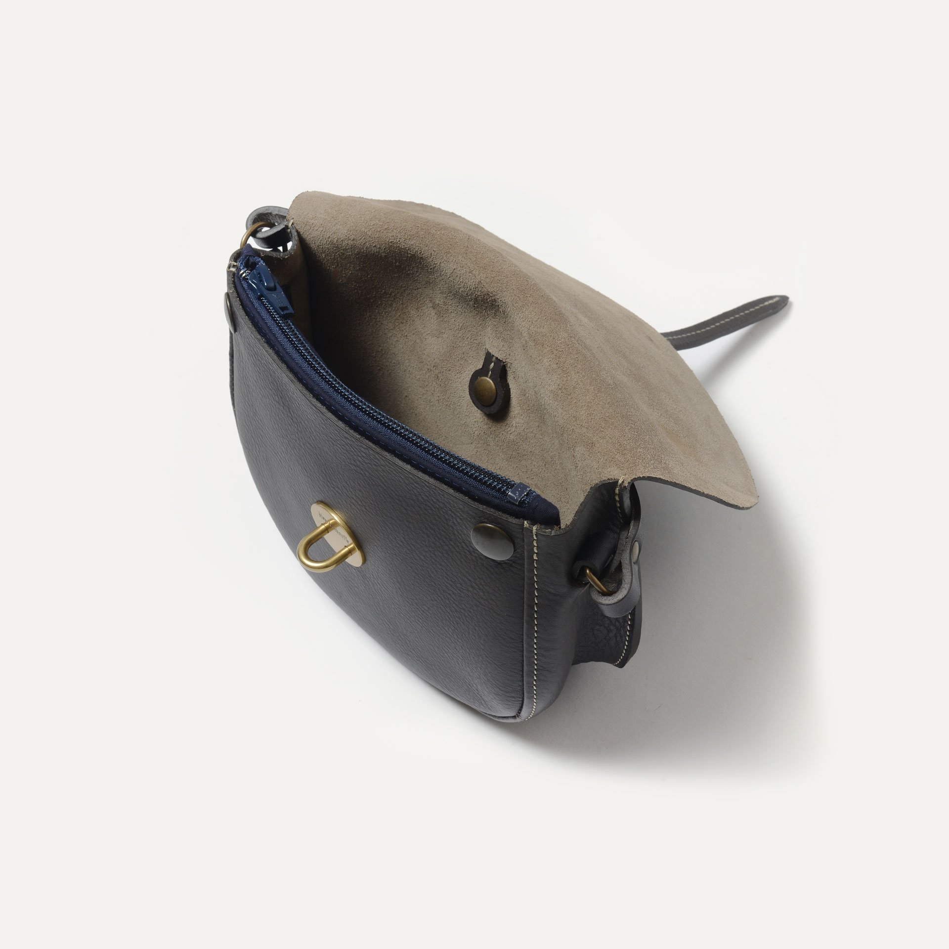 Java mini Postman bag - GreyJava Mini postman bag / handbag - Grey (image n°4)