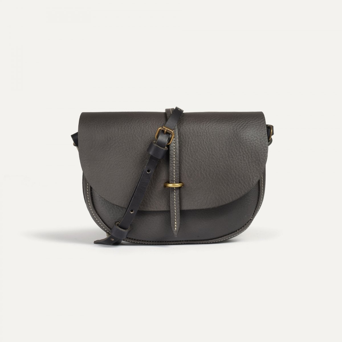 Java mini Postman bag - GreyJava Mini postman bag / handbag - Grey (image n°1)