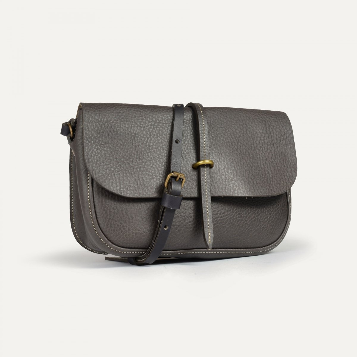 Sac postier Pastiche - Gris (image n°2)