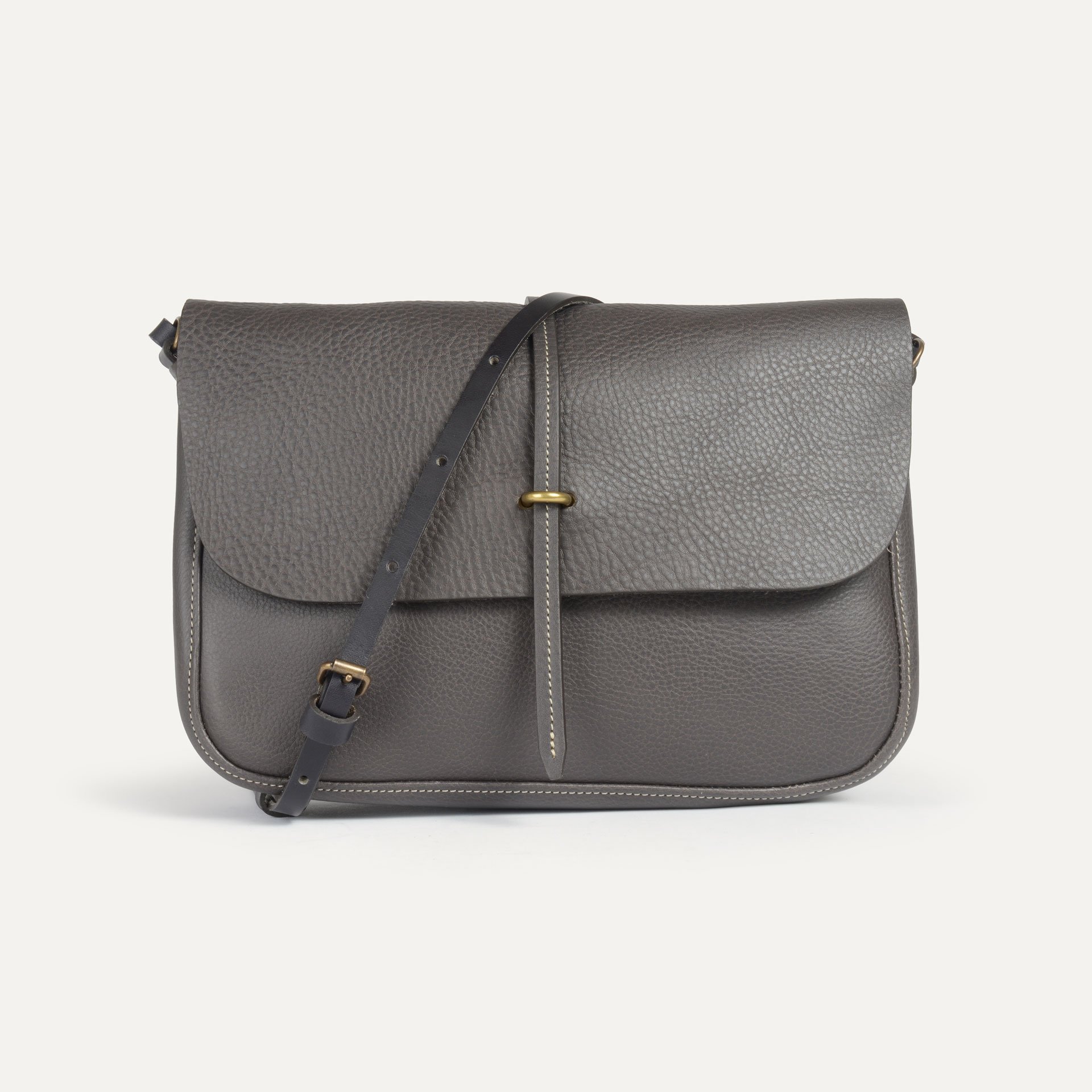 Sac postier Pastel - Gris (image n°1)