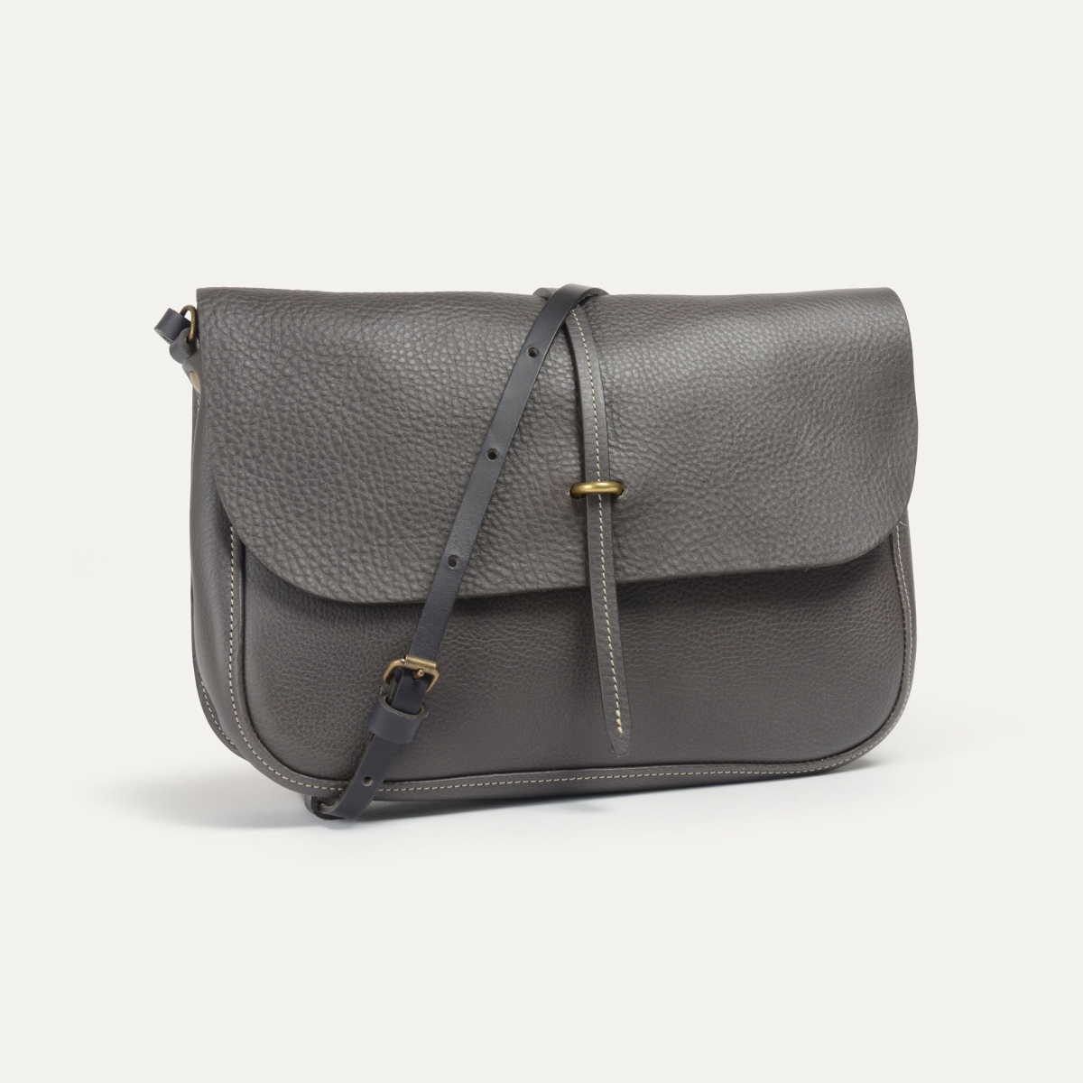 Sac postier Pastel - Gris (image n°2)