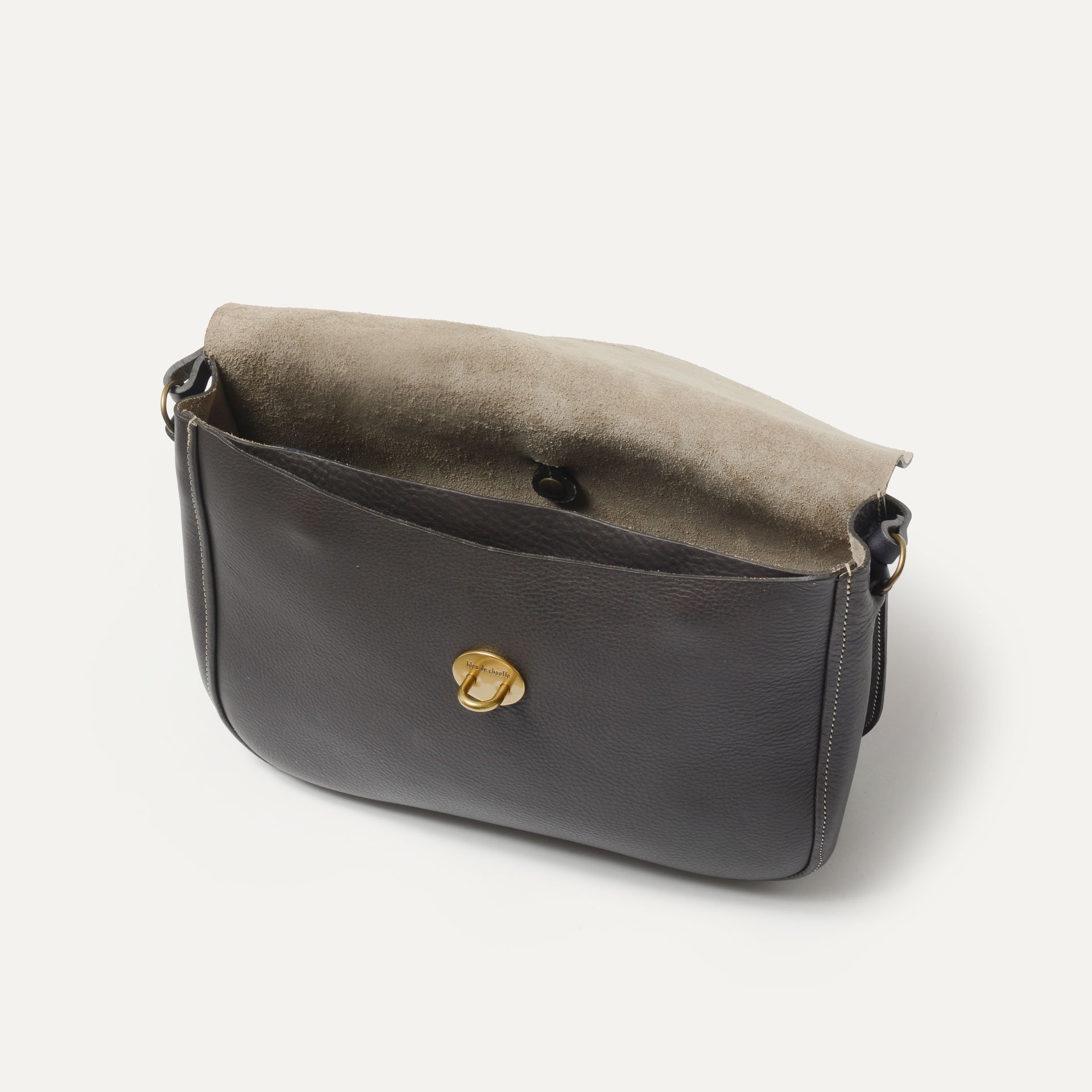 Pastel postman bag / handbag - Grey (image n°5)