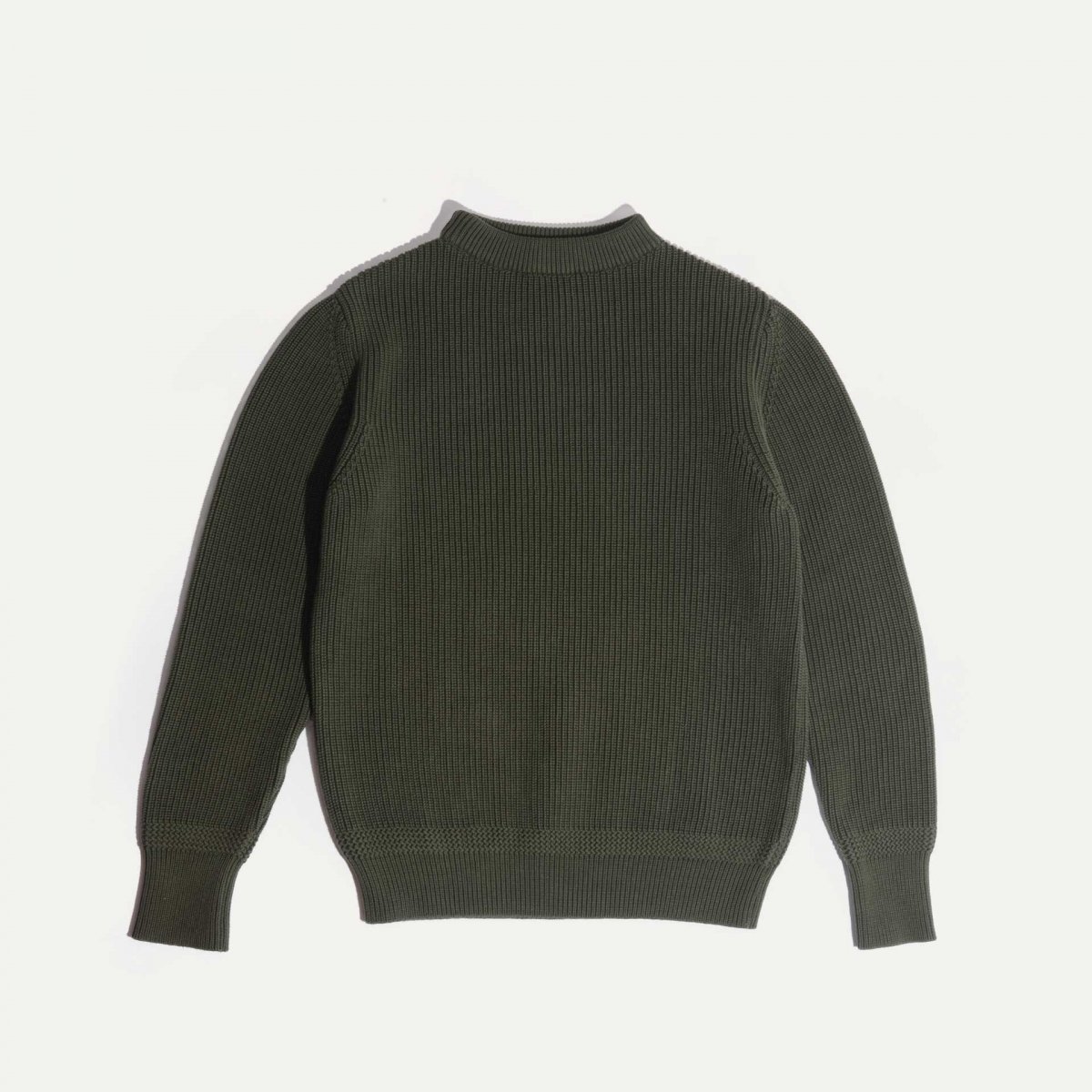 Pull Marin Cancale - Vert Kaki (image n°1)