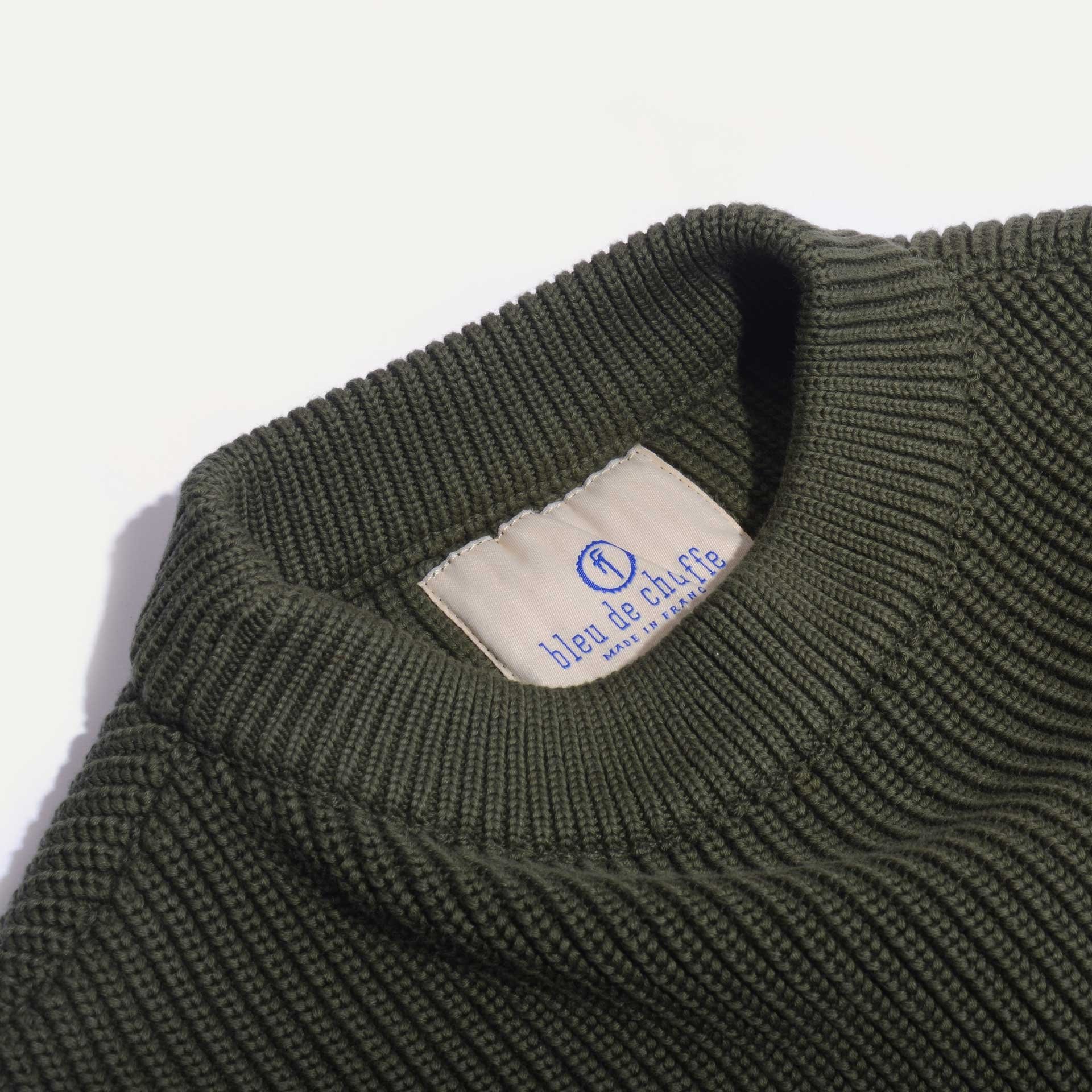 Pull Marin Cancale - Vert Kaki (image n°3)