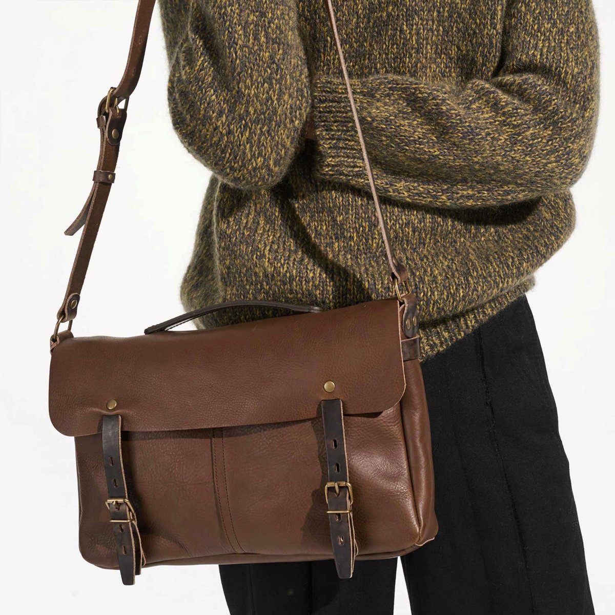 Justin Klempnertasche - Bernsteinbraun (image n°5)