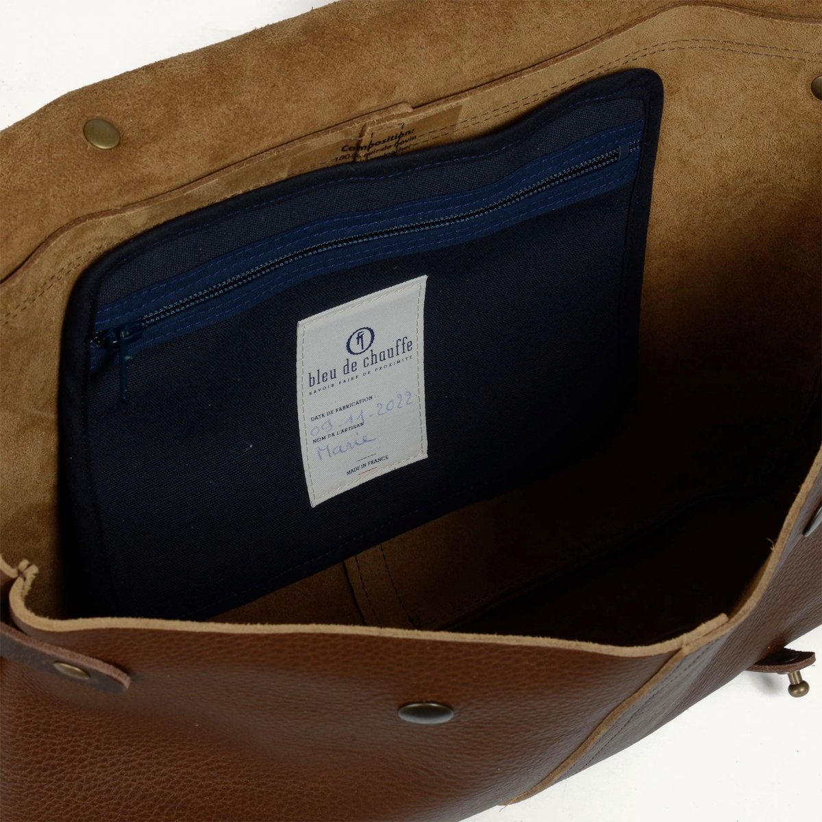 Justin Klempnertasche - Bernsteinbraun (image n°6)