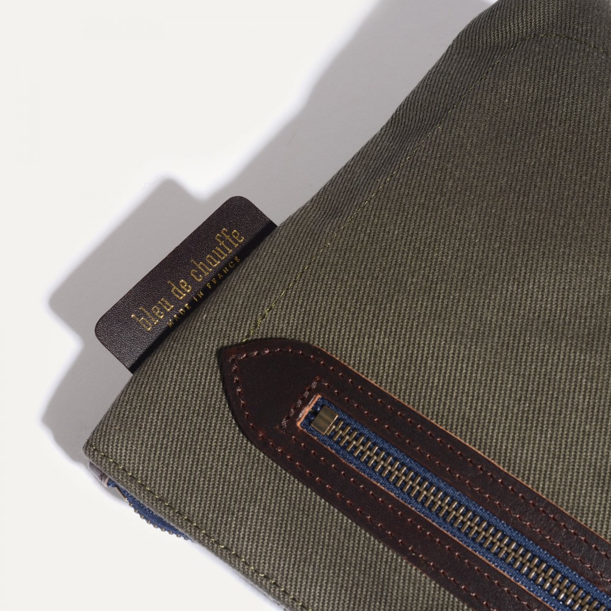 Kosmetiktasche Zèbre - khaki BM (image n°4)