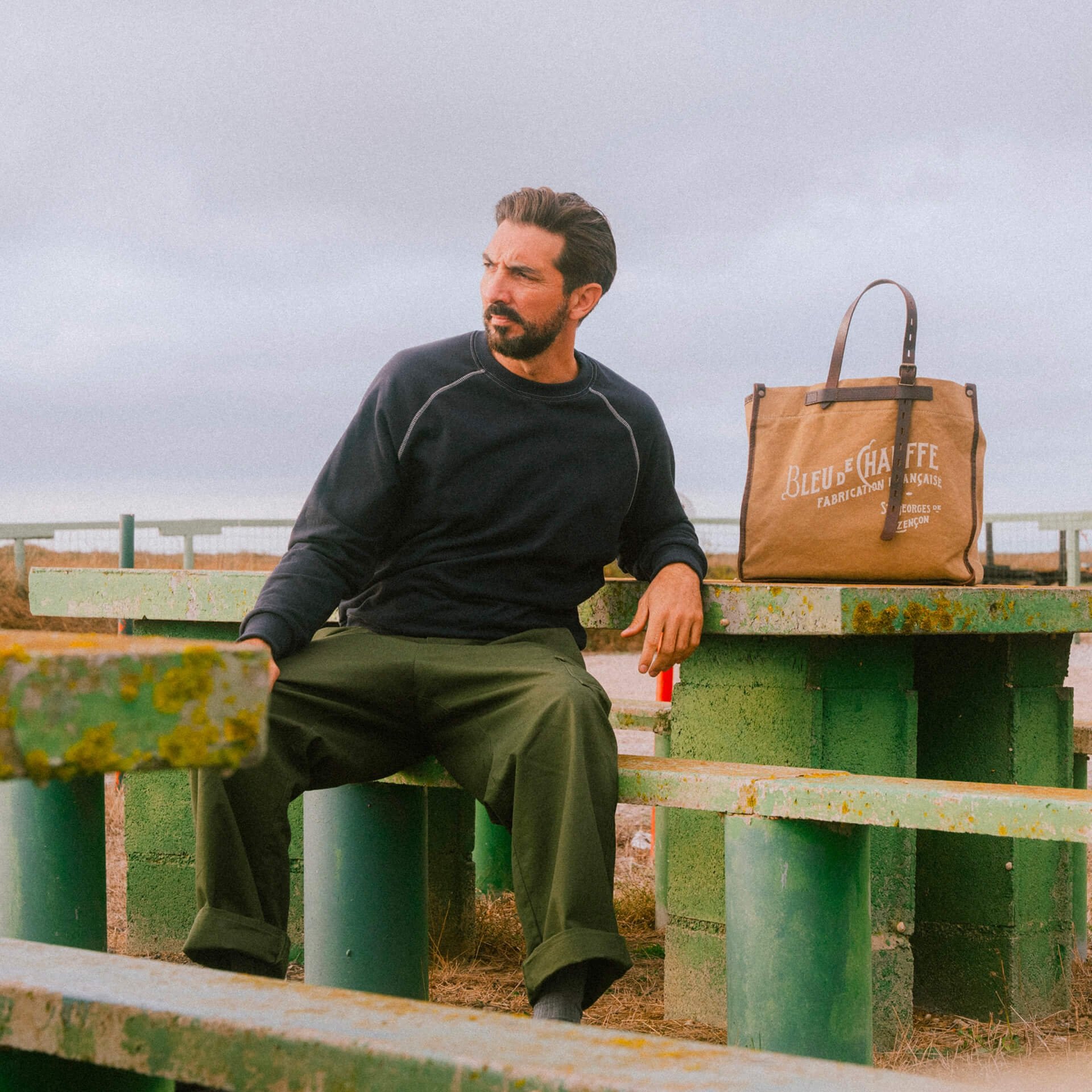 Sweatshirt RAW 50 - Marineblau (image n°11)